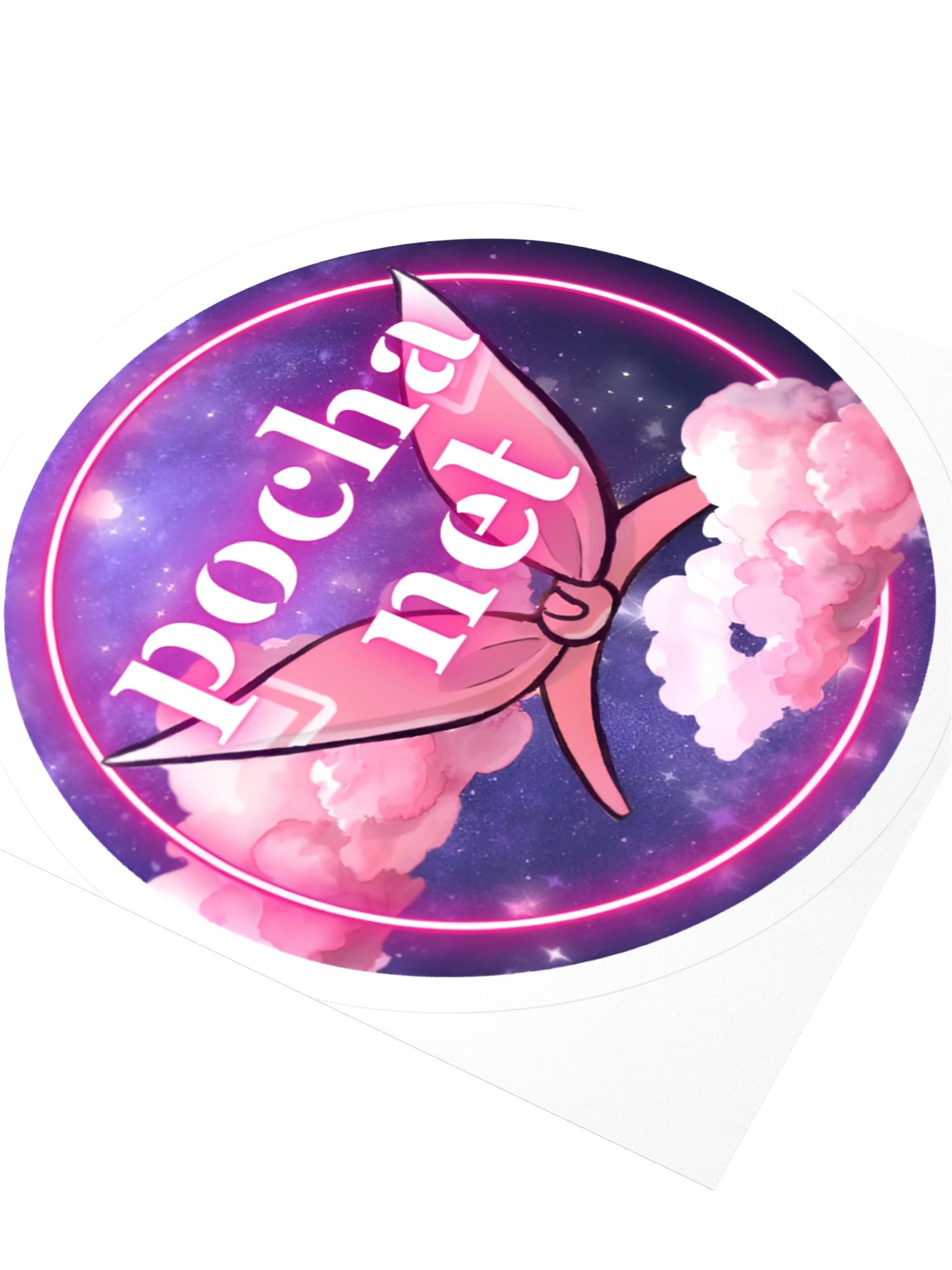 Pocha Logo Sticker product image (8)