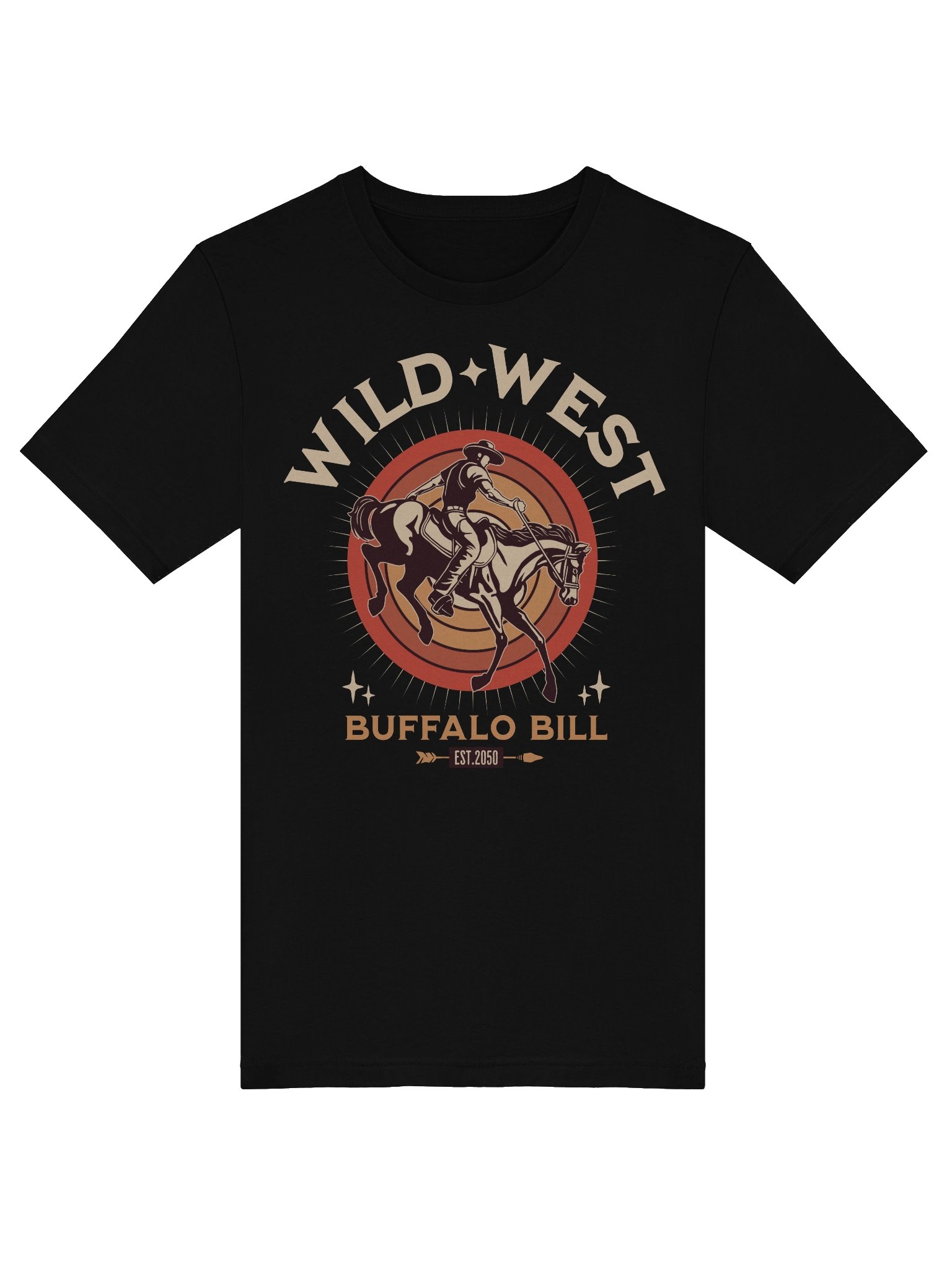 Unique Ride the Wild West T-Shirt for Casual Wear product image (5)