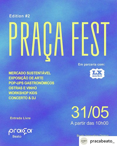 E vamos estar presentes em mais um mercado! Desta vez no @lxmarket.lisboa já no próximo dia 31 de Maio das 10h às 19h! Espera...