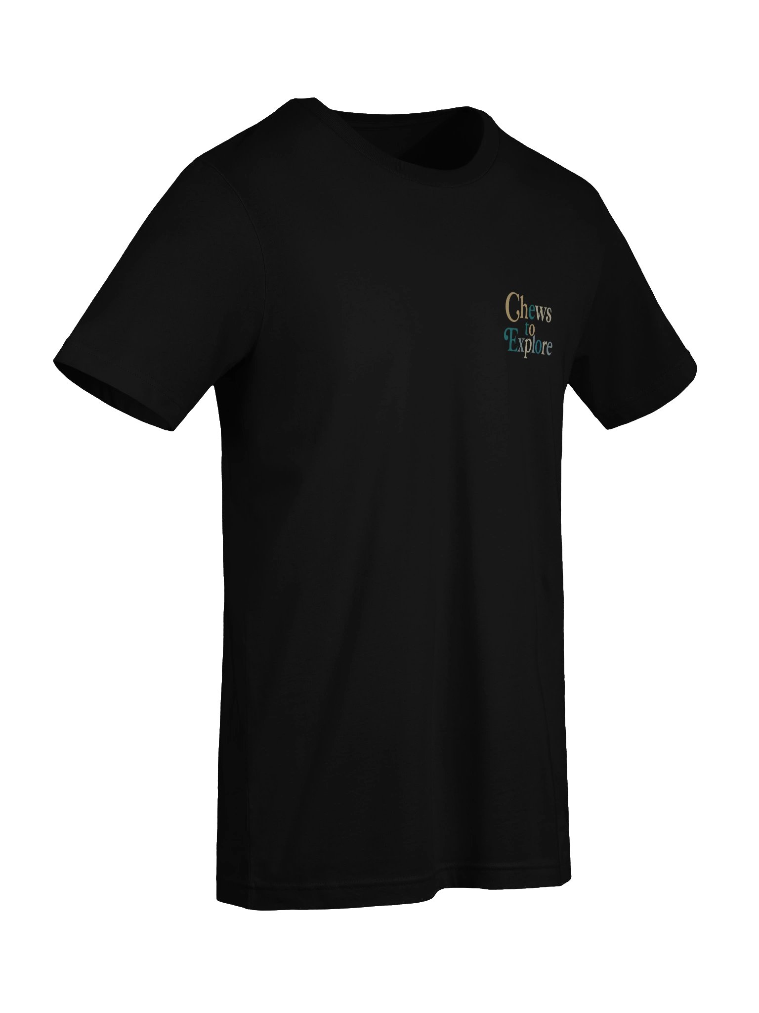 ChewsToExplore Black T-Shirt product image (9)