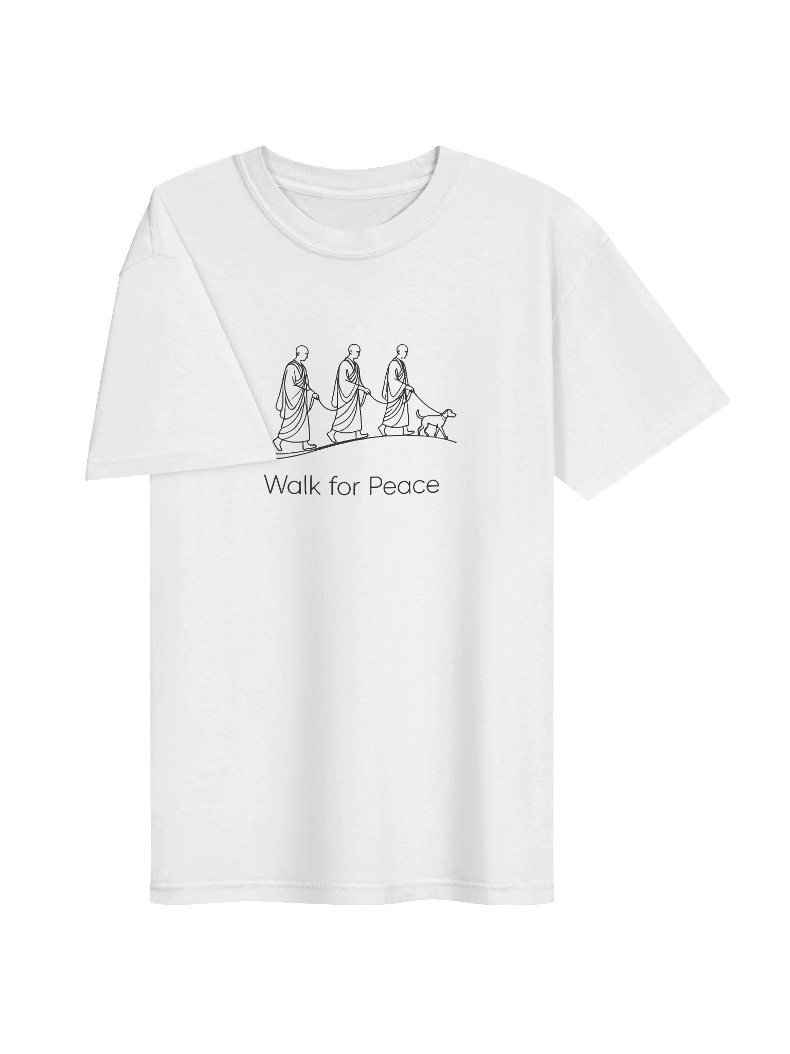 Walk for Peace Heavyweight Tee (Light) product image (13)