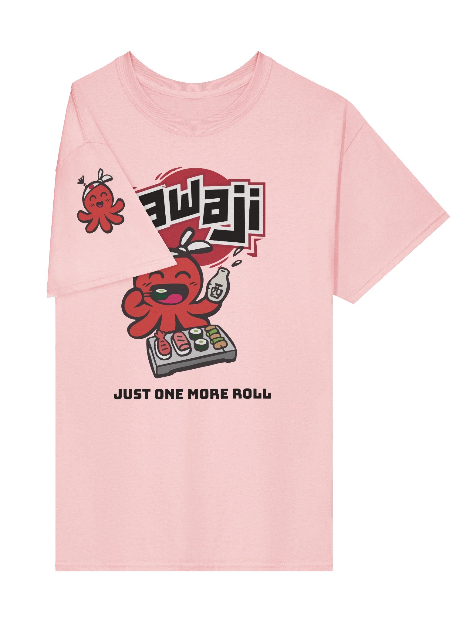 Awaji Just One More Roll Tee Light Pink product image (4)