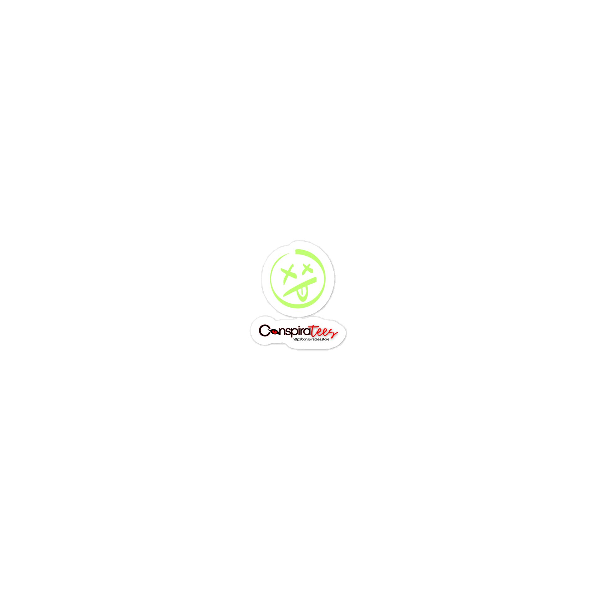 Poisoned Smiley Die-Cut Sticker product image (2)