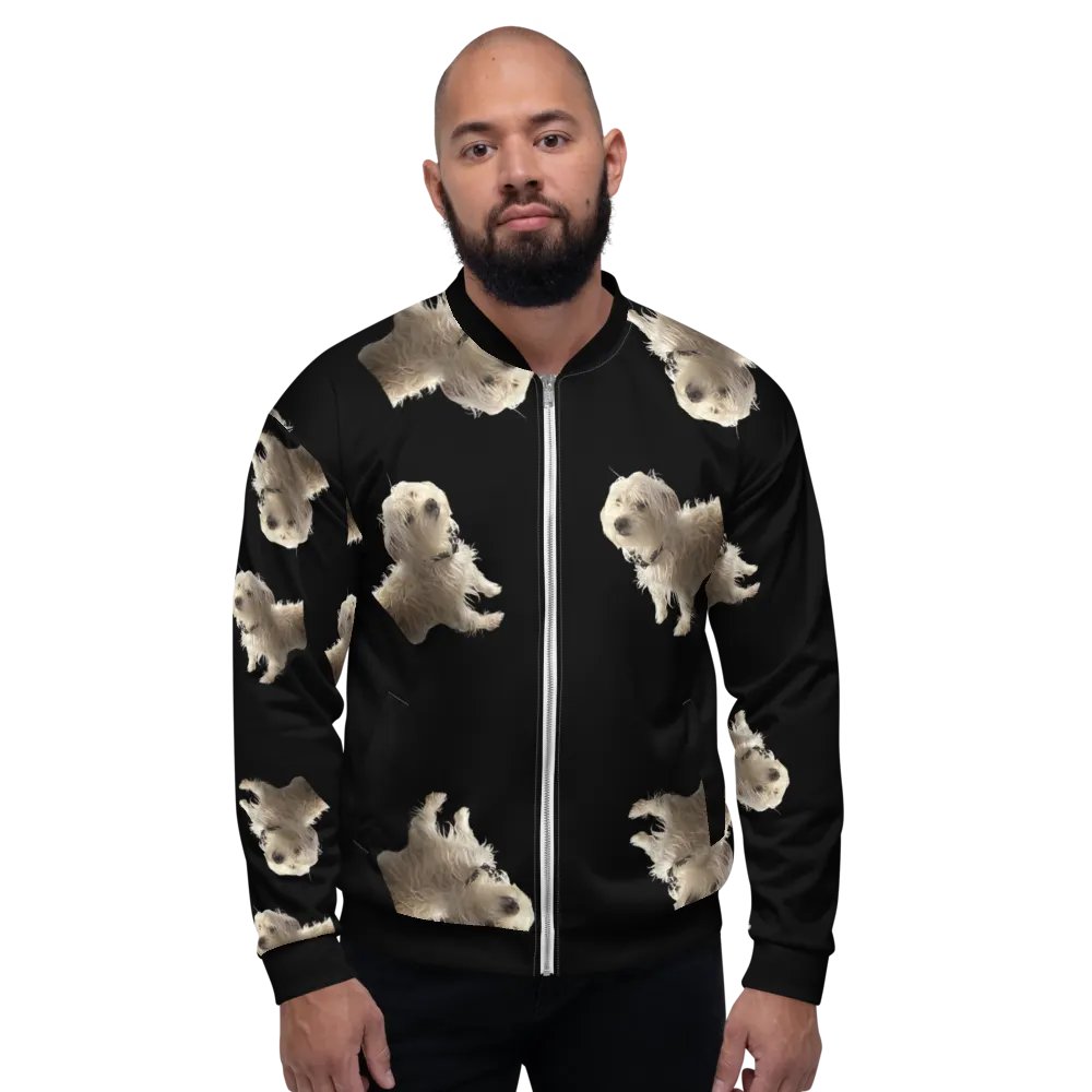 Walter All Over Print Bomber Jacket product image (2)