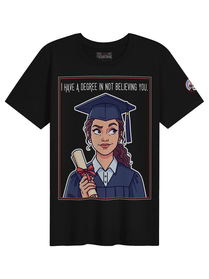 Skeptical Graduate Premium Tee product image (1)