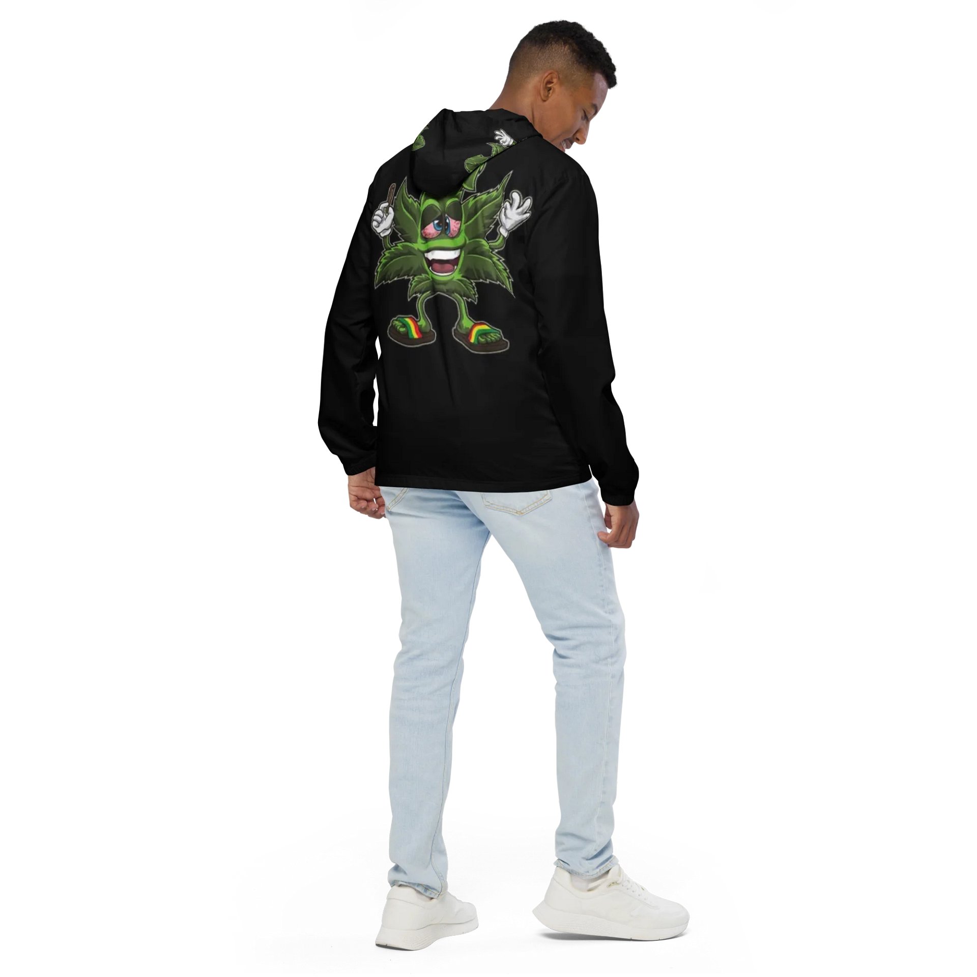 Leafy Adventure All-Over Windbreaker product image (4)