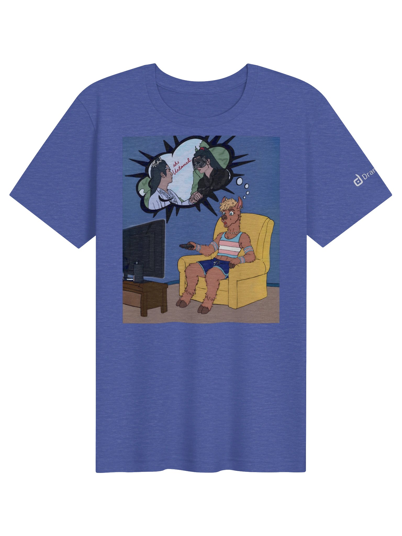 True - An Untamed Fan | DramaLlama Pride Llama Collection product image (51)