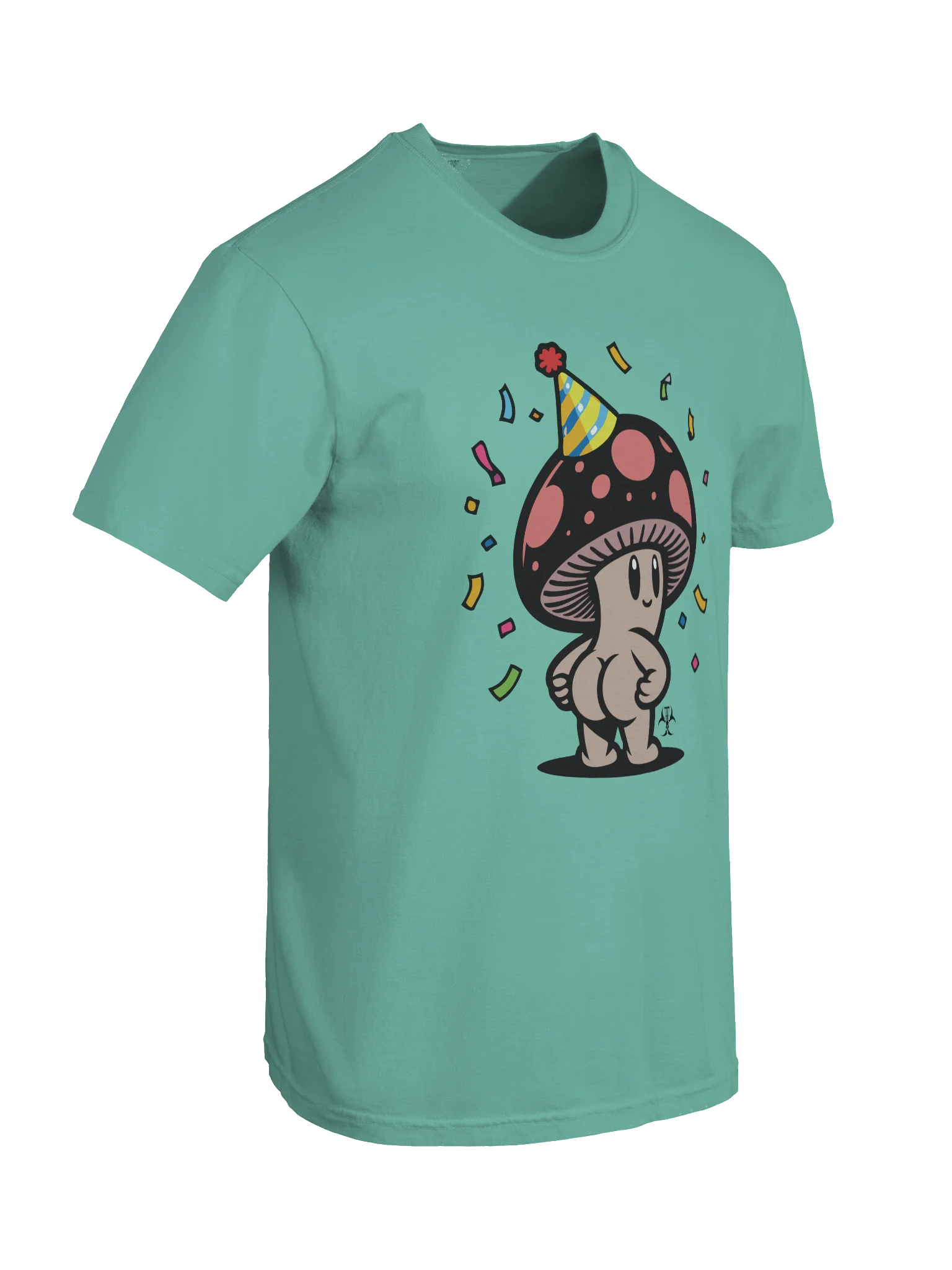 Full Color Birthday Mushbutt T-Shirt product image (8)