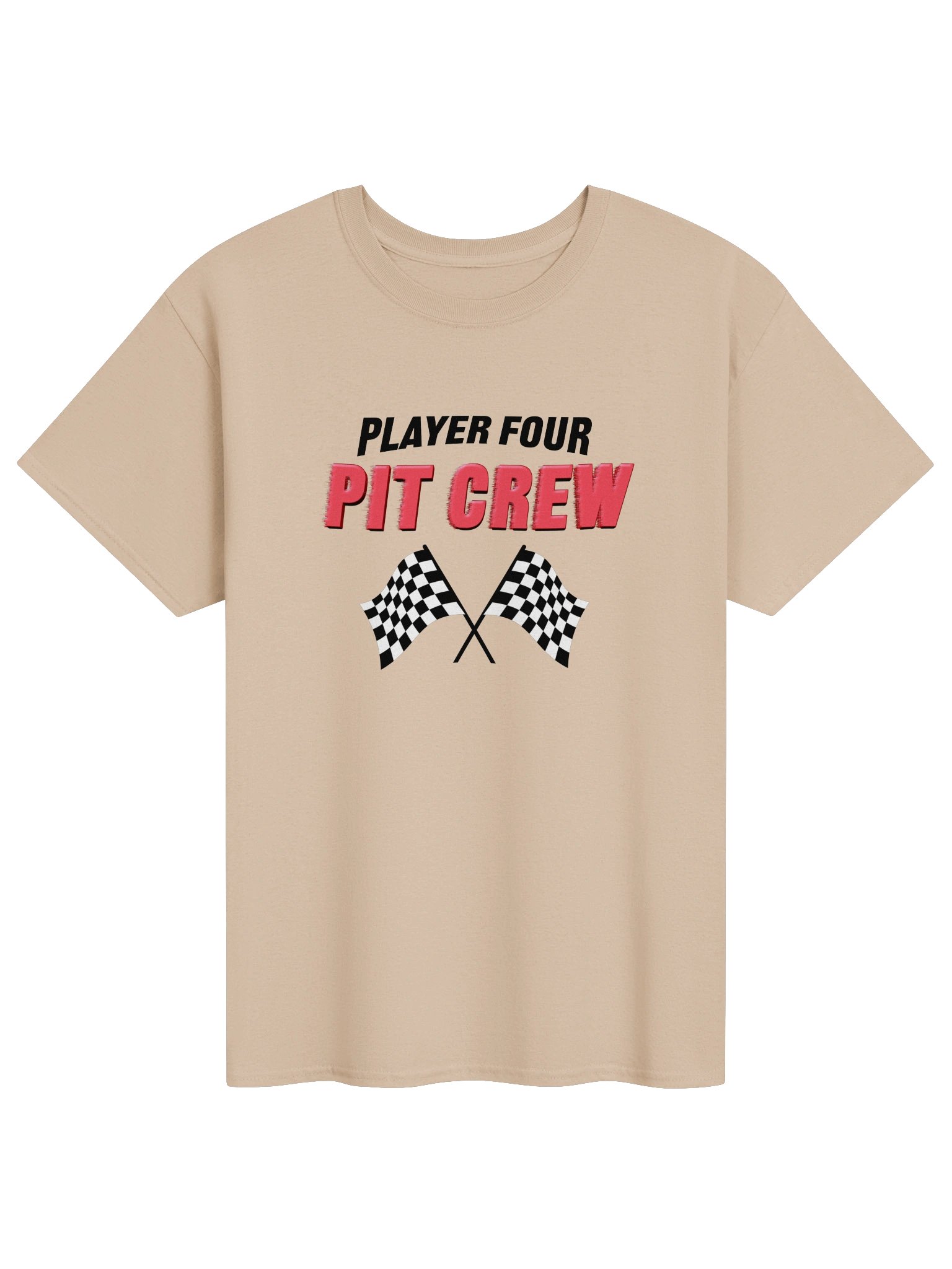 Player Four Pit Crew T-Shirt (12 Colors) product image (2)