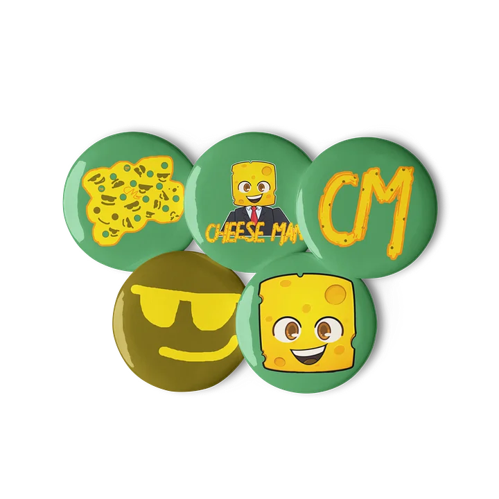 Cheese Man Pins product image (3)
