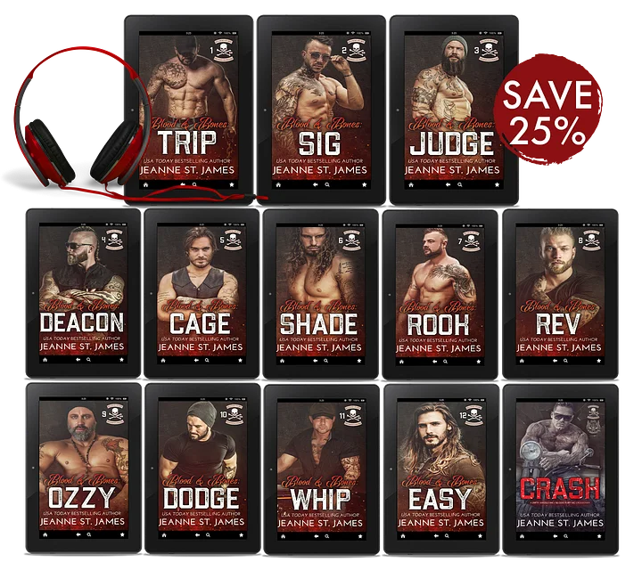 Blood Fury MC + Crash Audiobook Bundle product image (1)