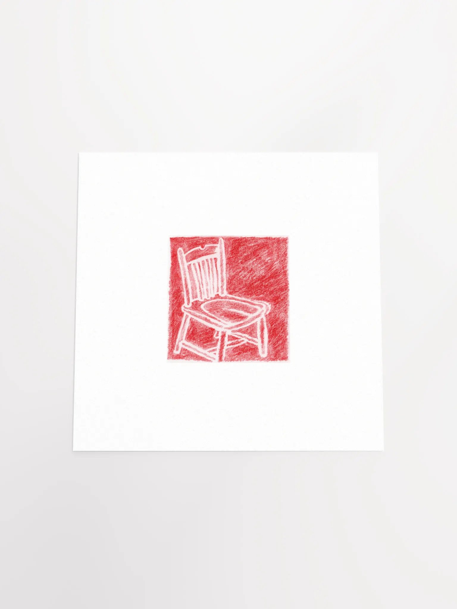 Red Chair Print product image (5)