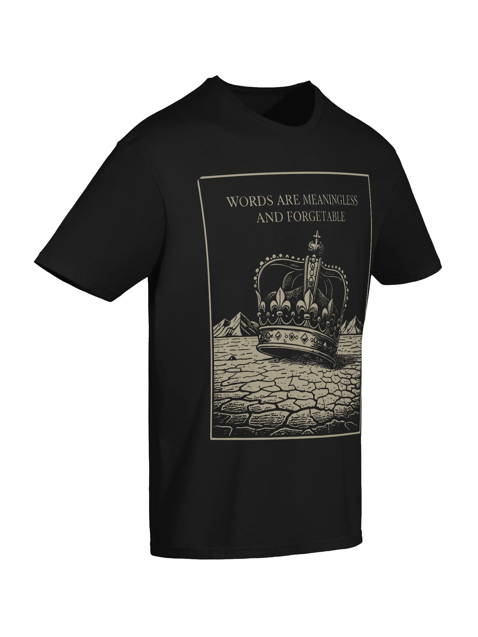 Silence is Golden – Desert Crown Vintage Aesthetic product image (6)