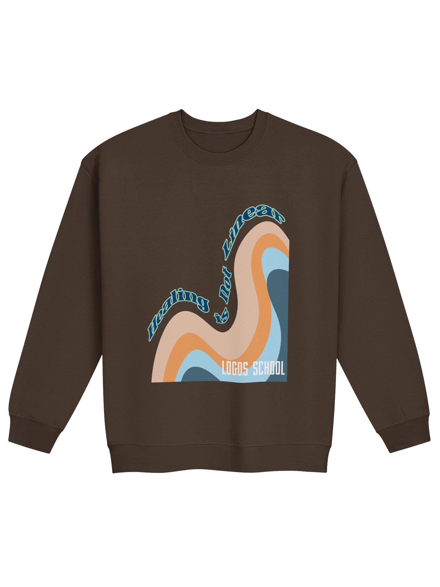 Healing is Not Linear Sweatshirt - Gildan product image (1)