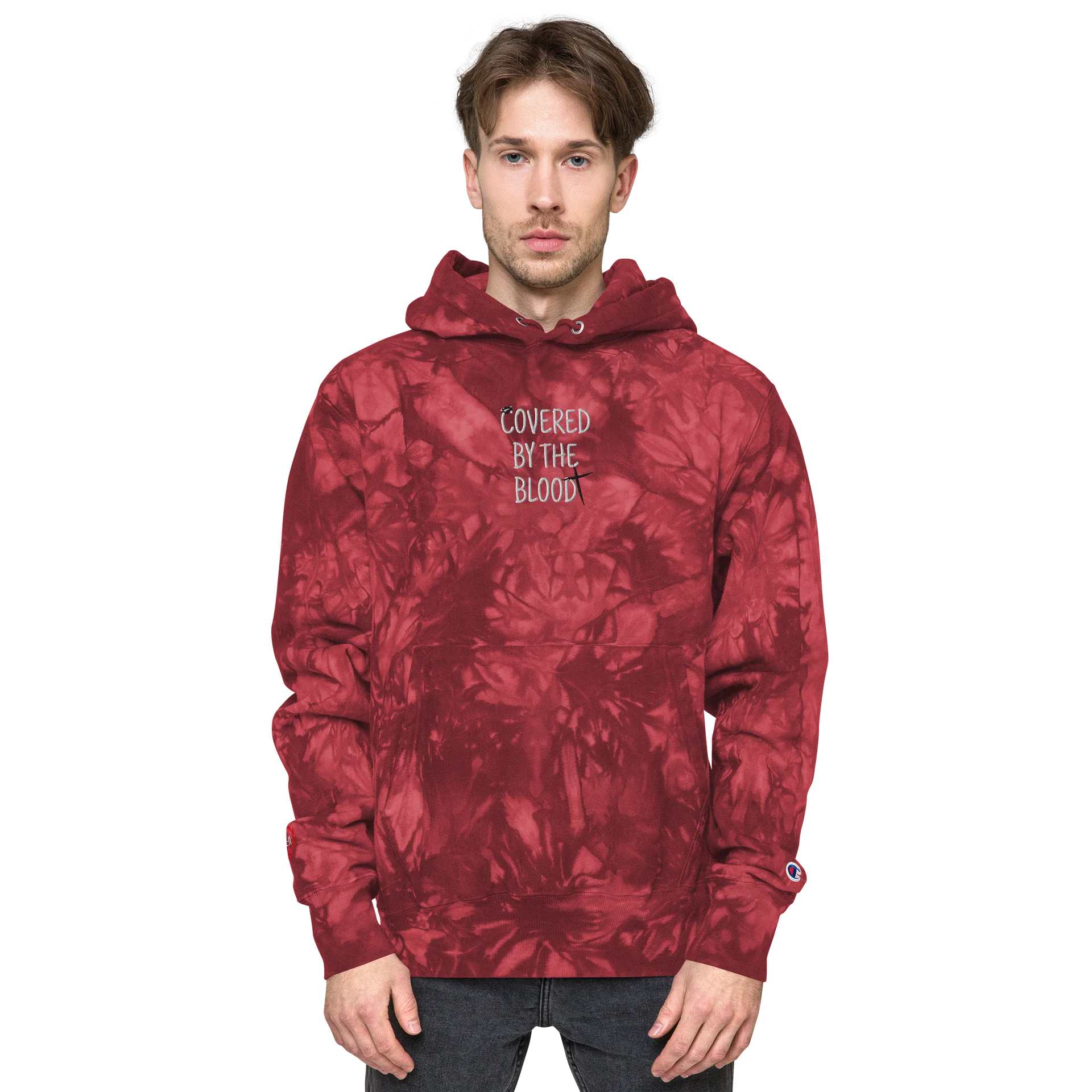 Covered By The Blood - Champion Hoodie product image (8)