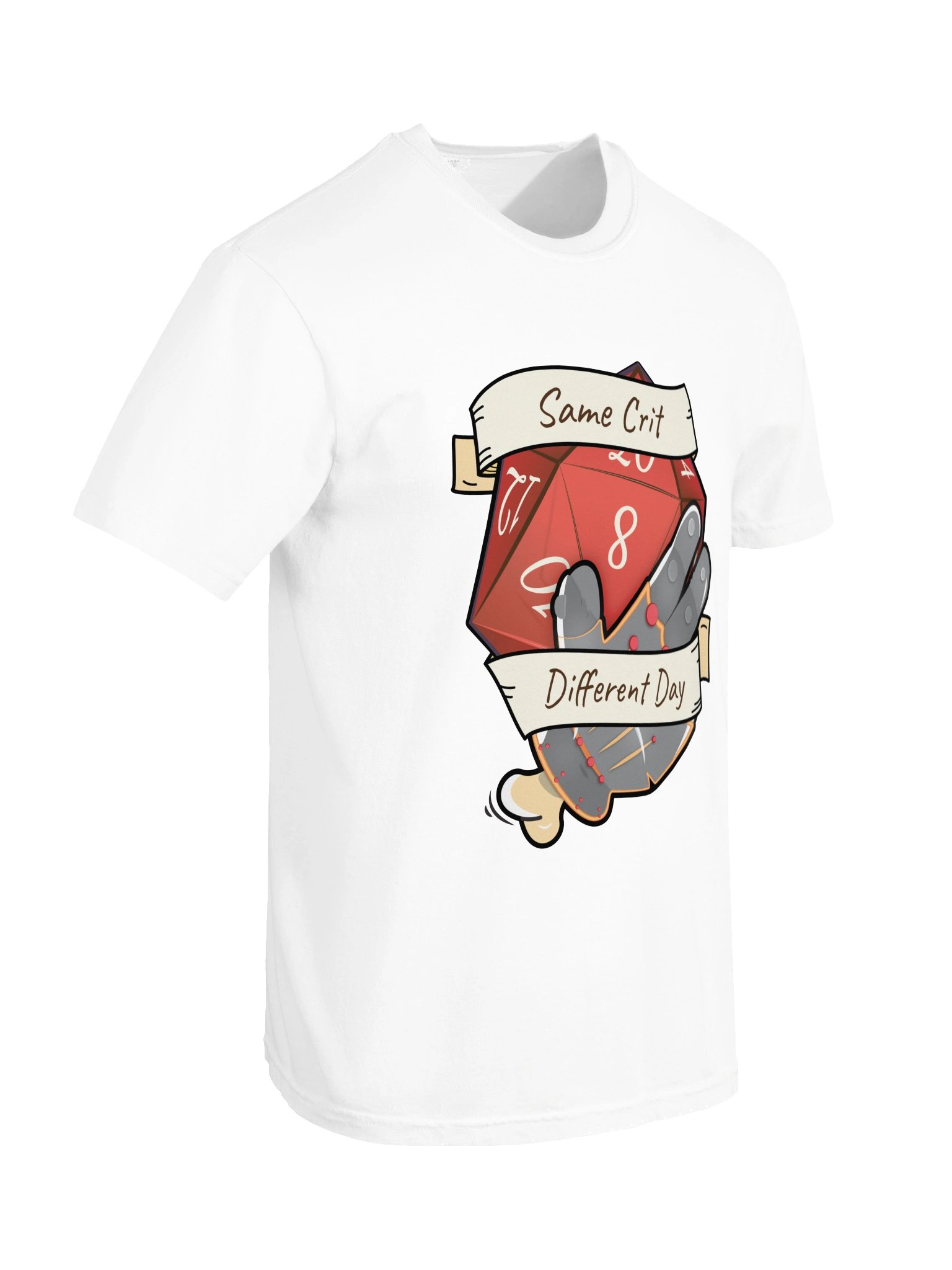 Same Crit Different Day – Knight Tee product image (6)