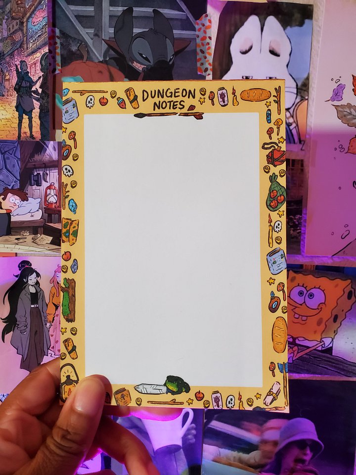 Goblin Dungeon Notes - B rate Notepad product image (1)