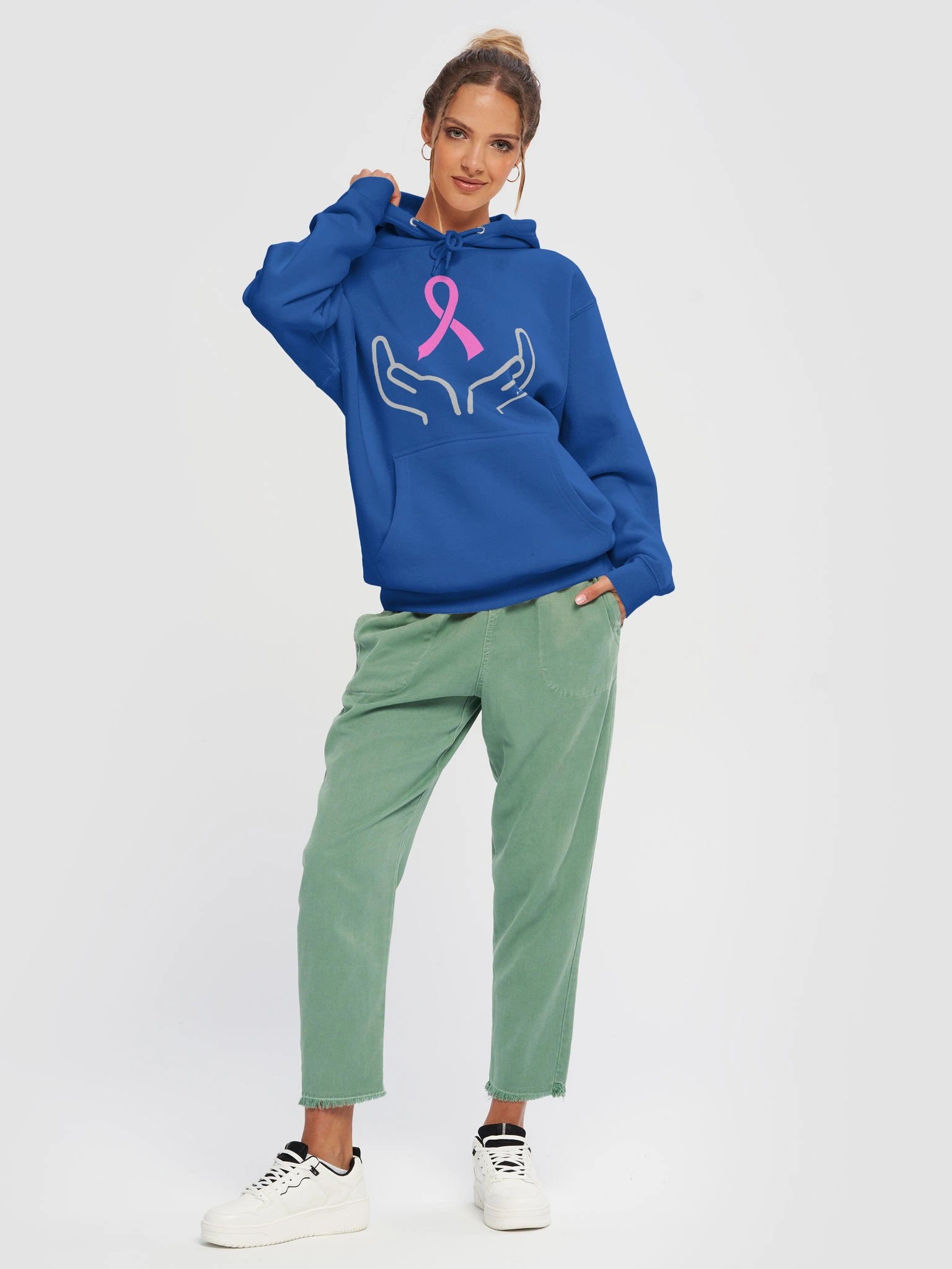 Empowerment Pink Ribbon Awareness Hoodie product image (11)