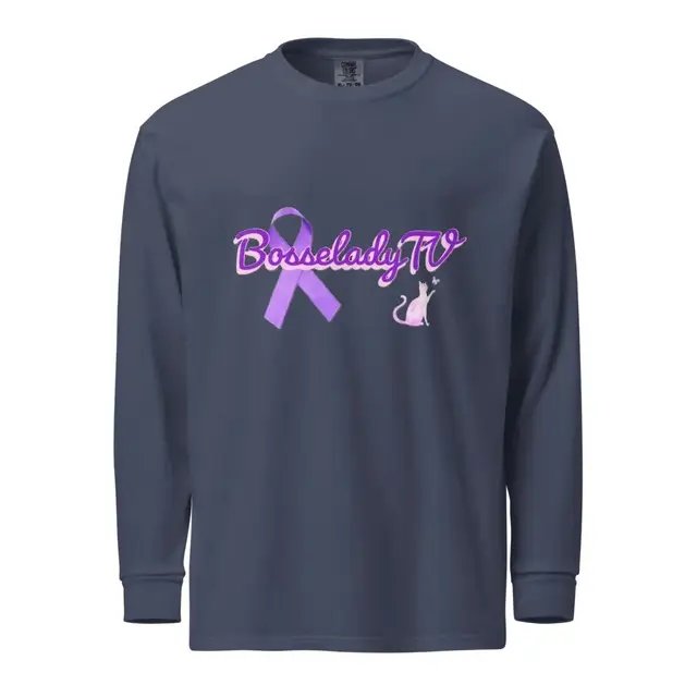 For the fighters, the survivors, the caregivers, and the quiet warriors. This purple ribbon tee is for you. 💜 #GynecologicCancerAwareness #PurpleRibbon https://bosseladytv-shop.fourthwall.com