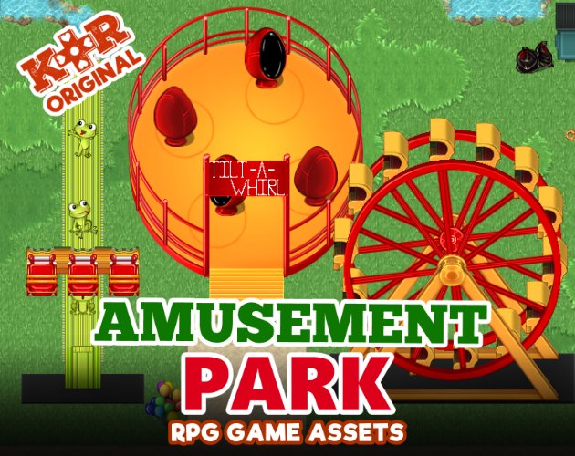KR Amusement Park Tileset for RPGs v1.5 product image (1)
