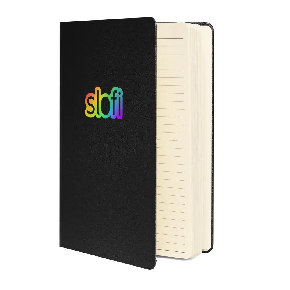 Slofi "Hyper Colour" Text Notebook product image (3)