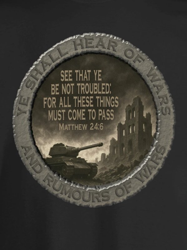 Matthew 24:6 T-Shirt product image (6)