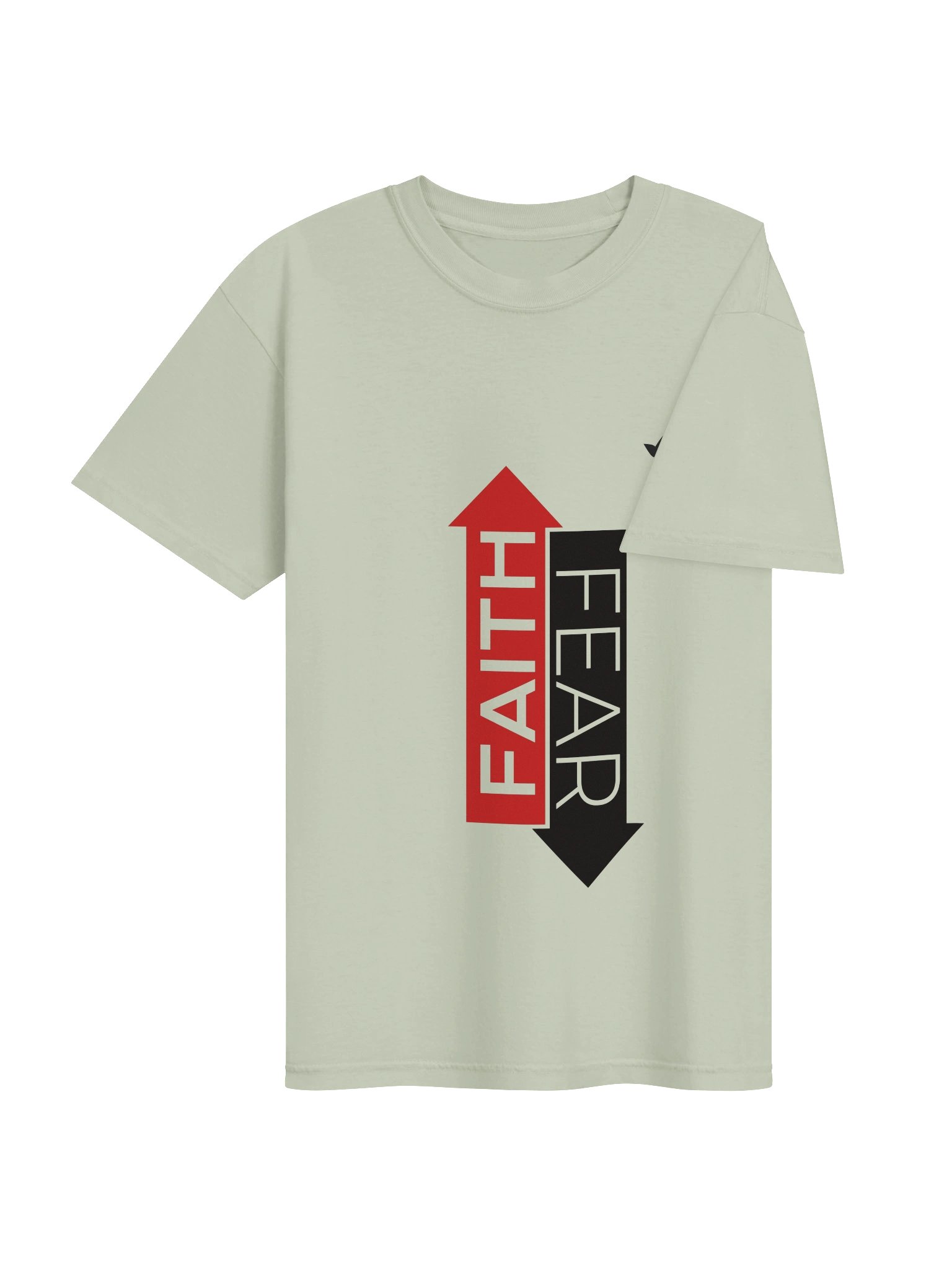 Faith Over Fear Christian T-Shirt product image (11)