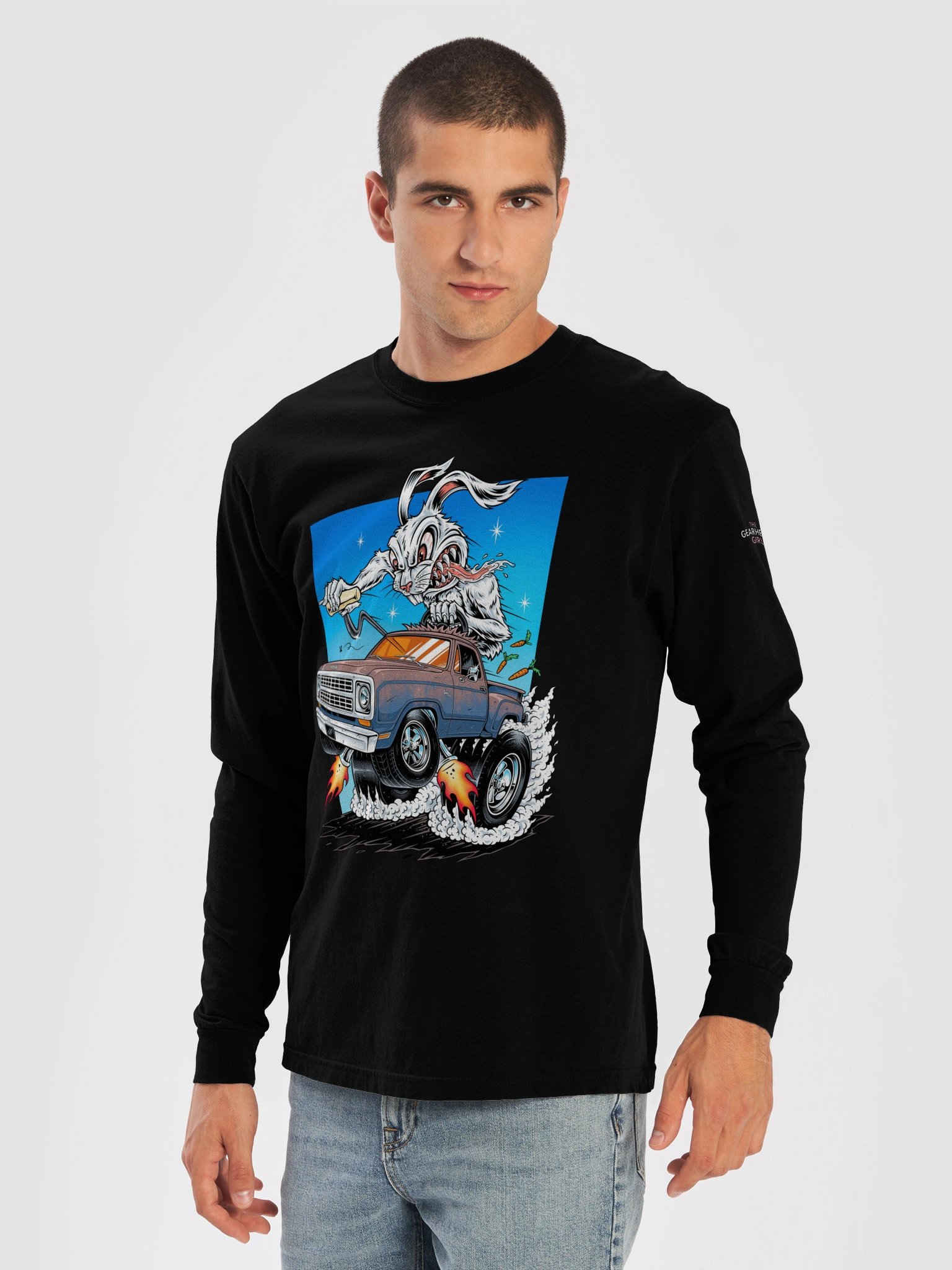 Olivia "Bunny Fink" Long-Sleeve Shirt (Front Design) product image (5)