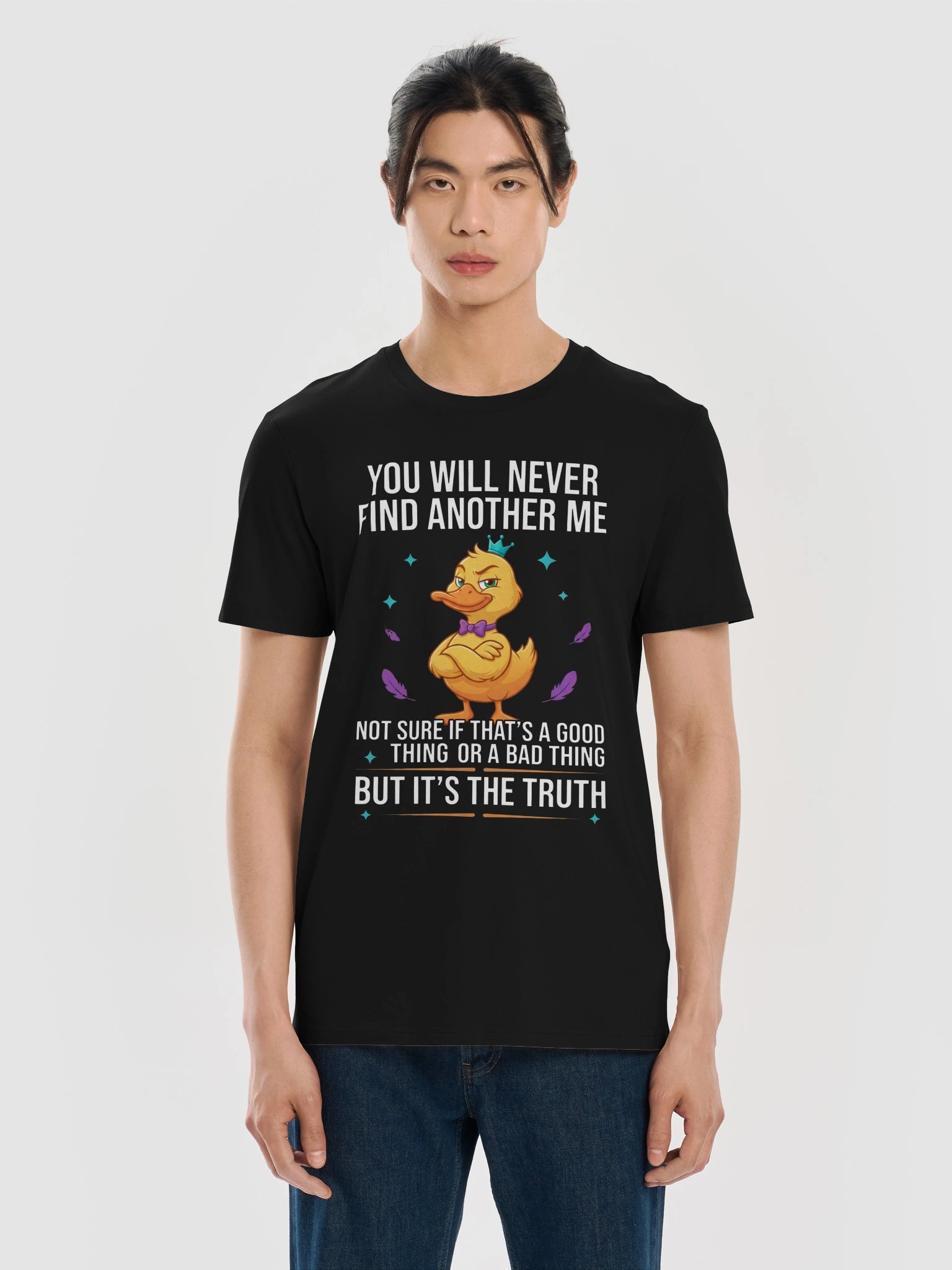 Funny Colorful Duck Sarcastic Quote Design product image (3)