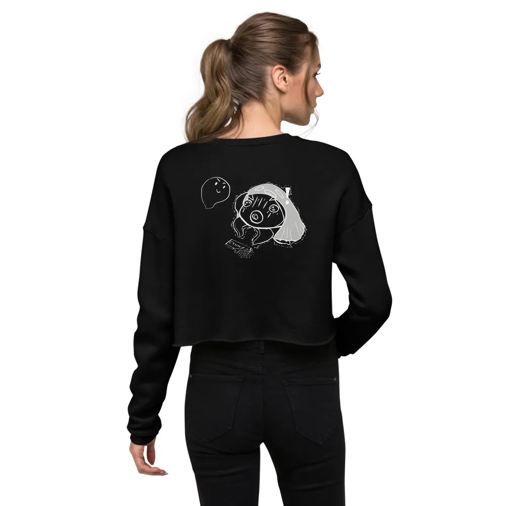 CROPPED SWEATSHIRT SCARED NANA product image (8)
