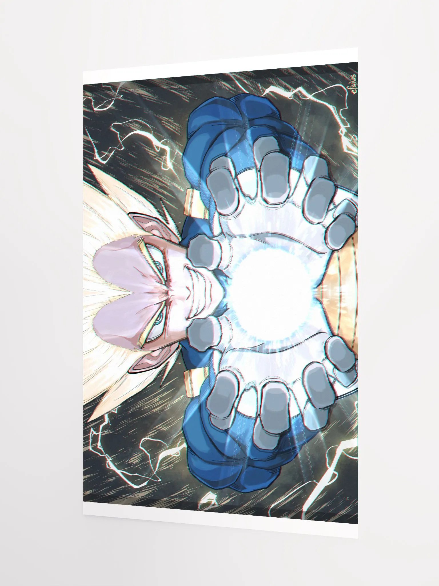 Vegeta print (12x18 & 18x24) product image (3)