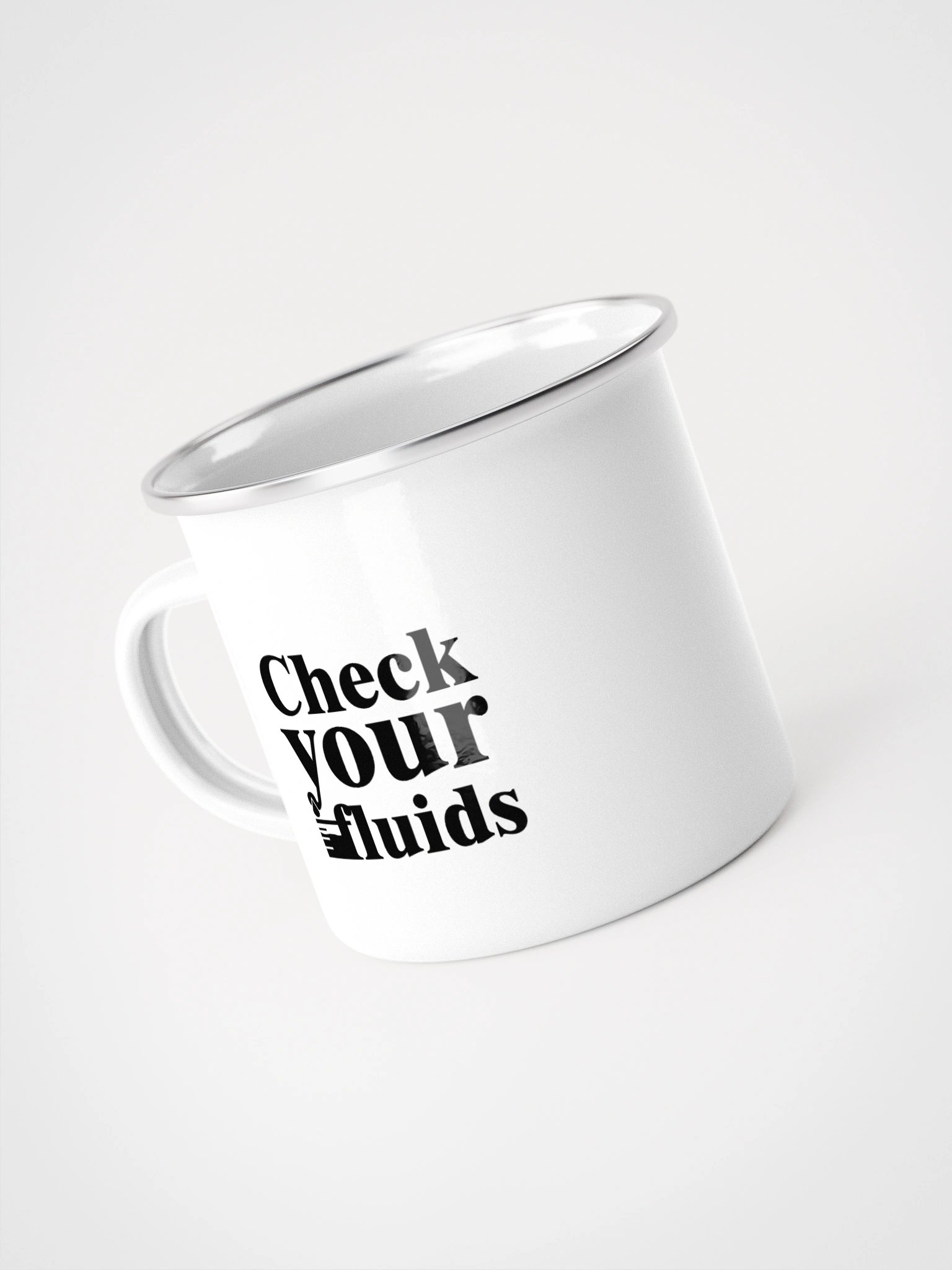 Check your fluids Metal Mug product image (2)