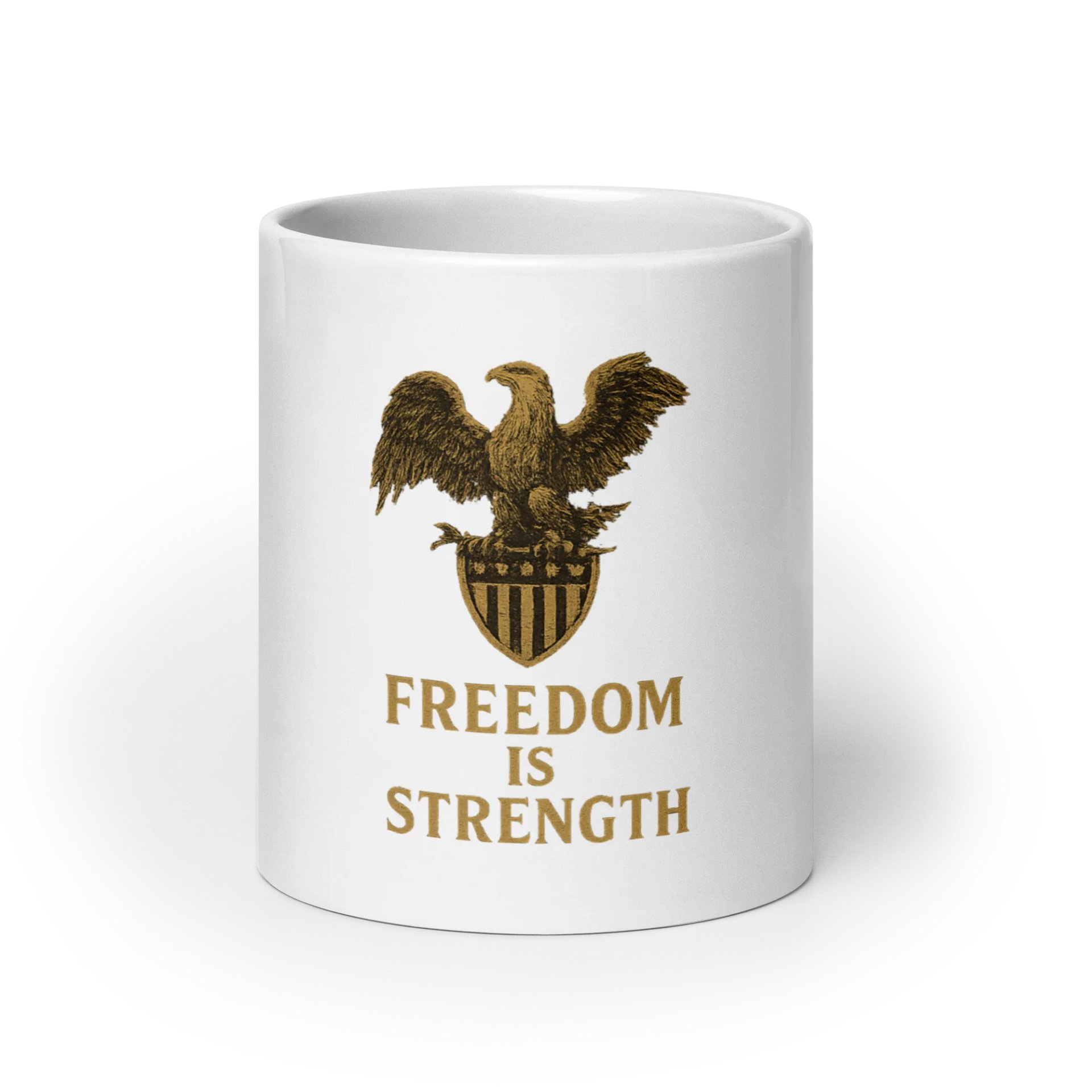 Freedom Is Strength Eagle Mug product image (9)