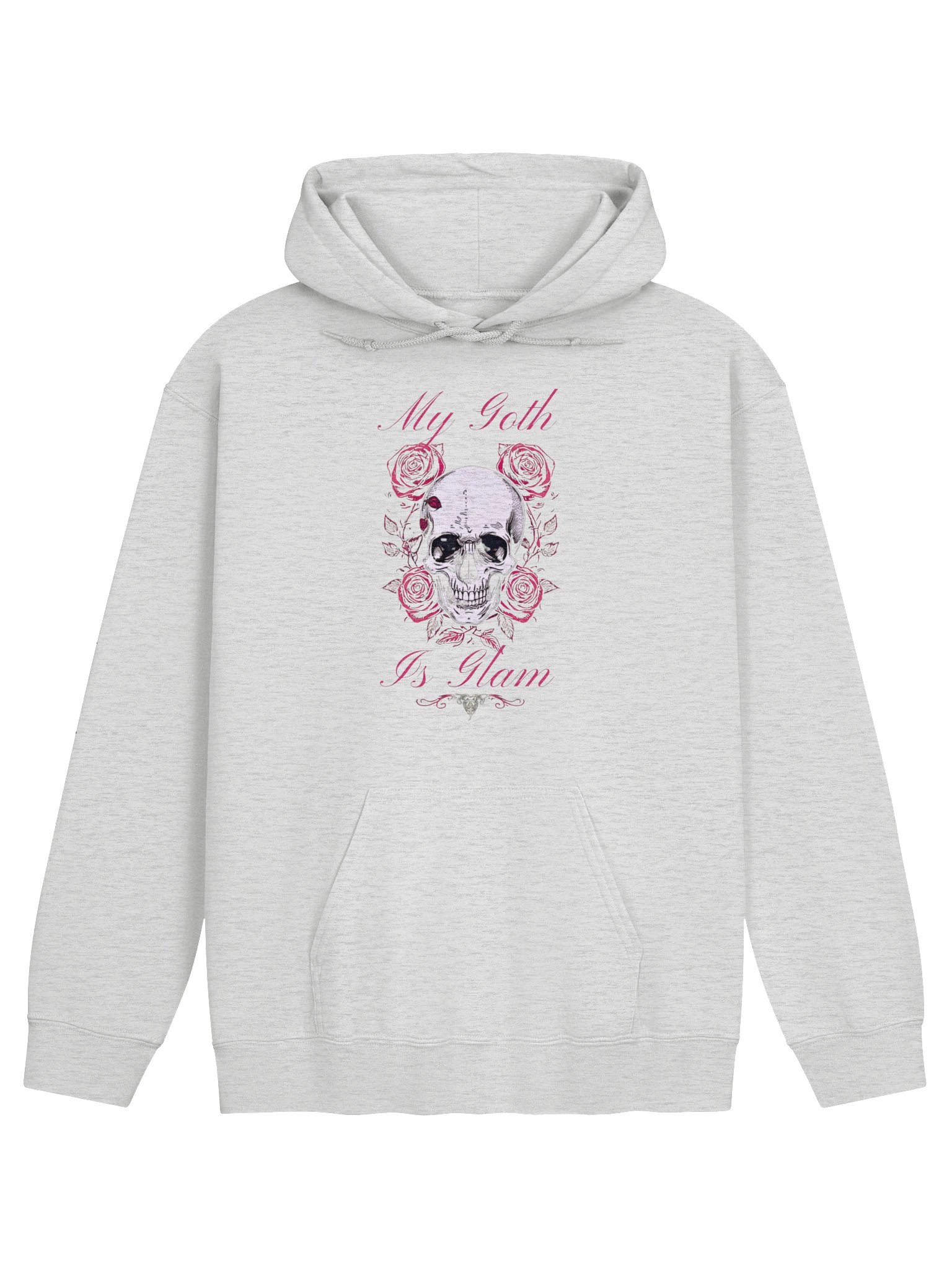 My Goth Is Glam (RED)Pullover Hoodie product image (5)