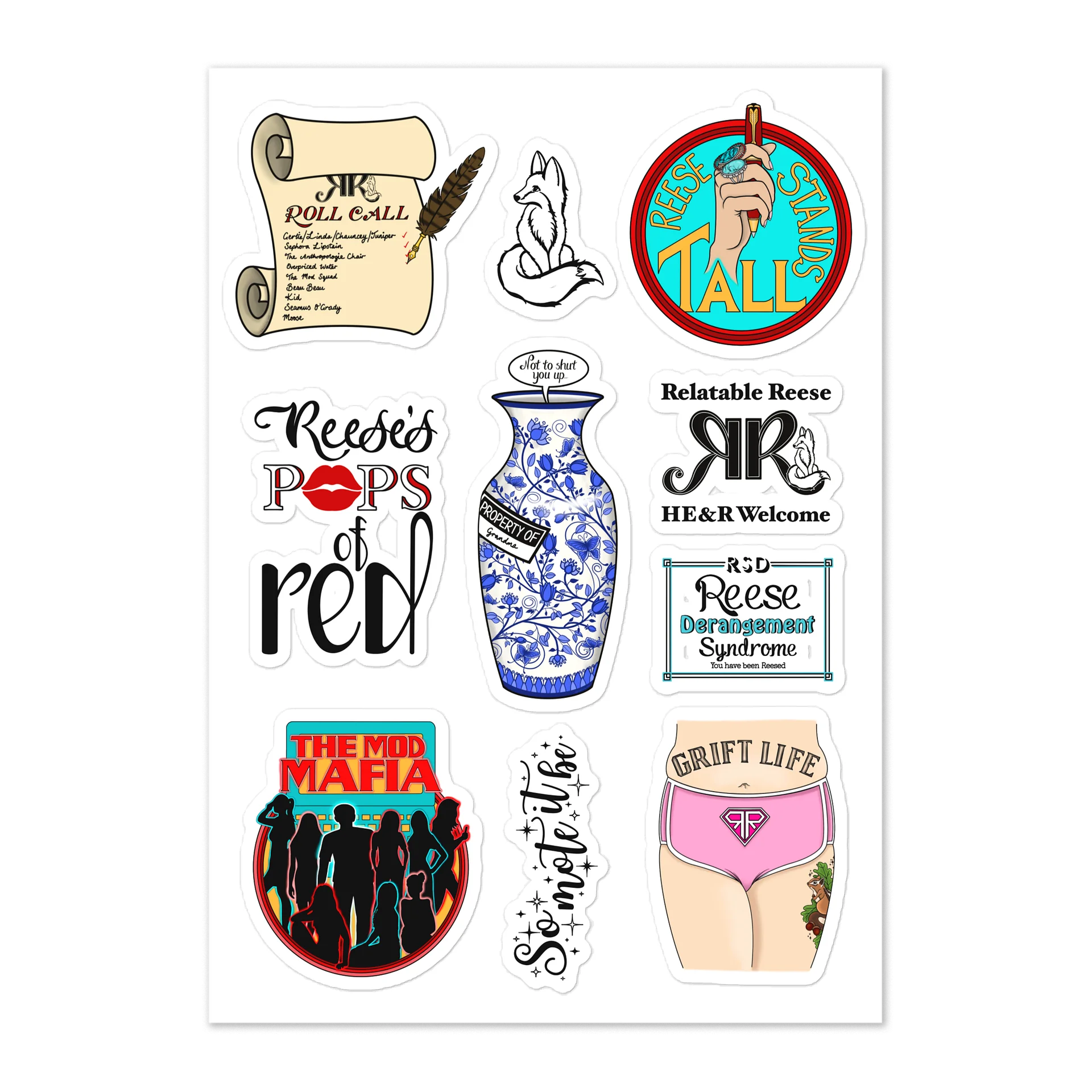 Reesisms Sticker Pack Vol 2 product image (1)