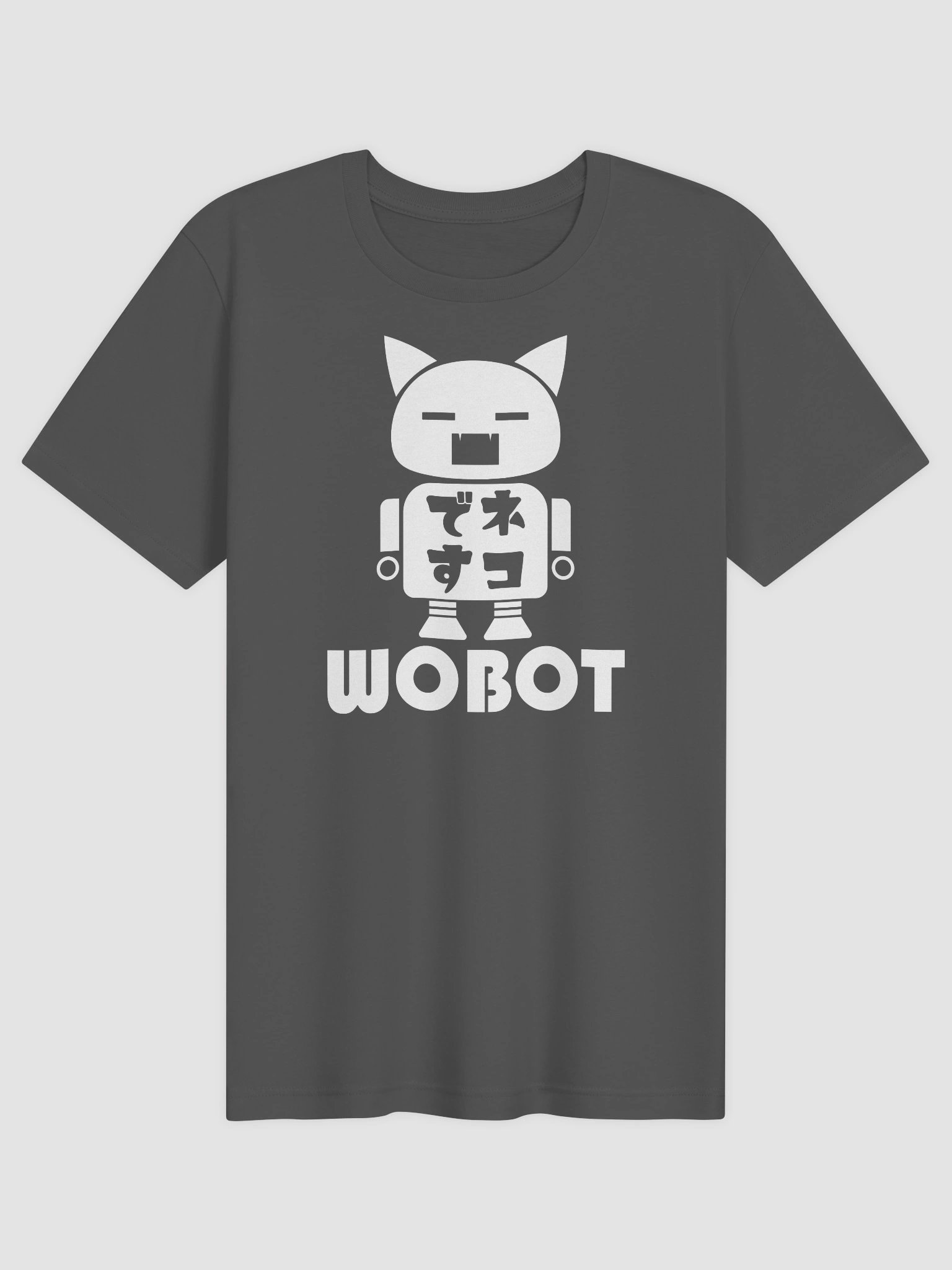 WOBOT Cat - Unisex Adult Super Soft Lightweight T-shirt product image (1)