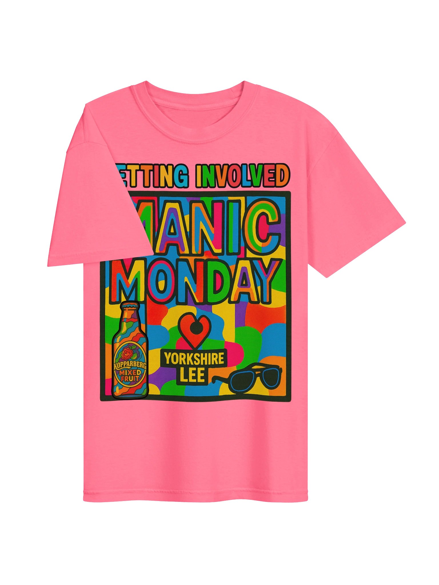 Manic Monday 2026 Comfort T-Shirt (happy version) product image (3)