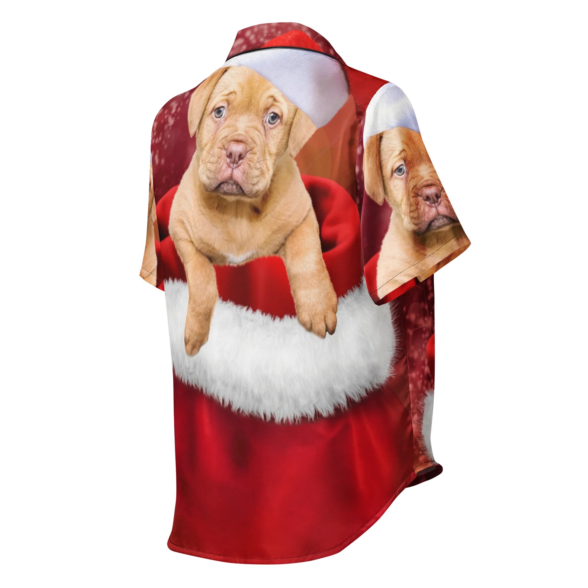 'It's Christmas' Festive Santa Paws Women's Pyjama Top product image (2)