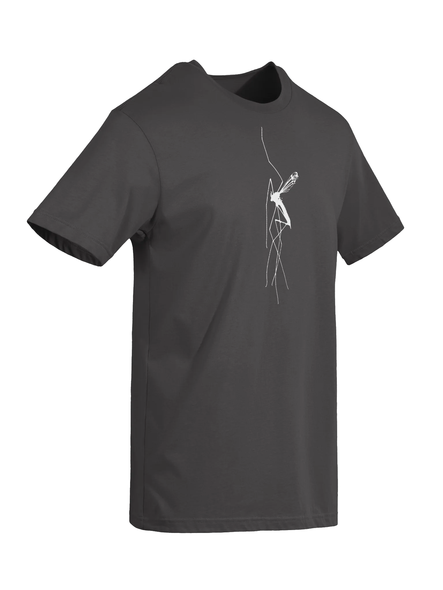 Mosquito Scan, 1993 — White Print T-Shirt