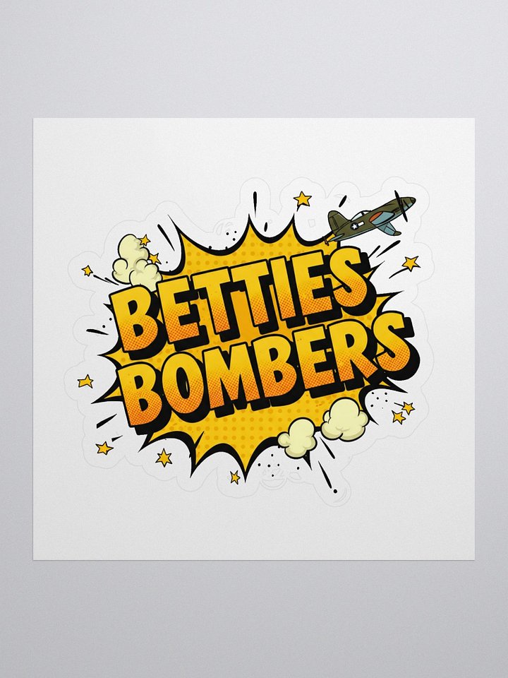 Betties Bombers Explosive Sticker Set product image (1)