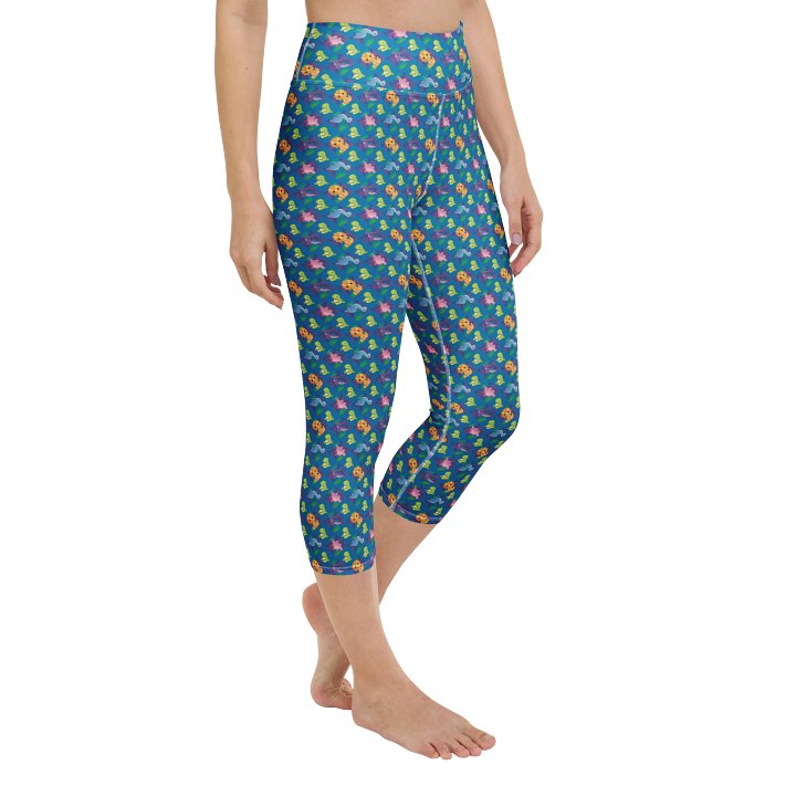 Little Dino Yoga Capri Leggings product image (2)