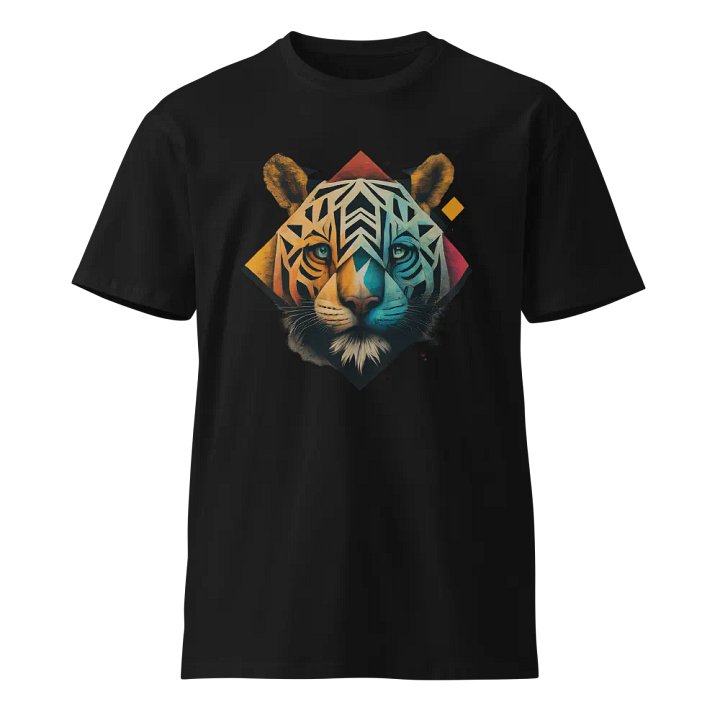 Geometric Tiger Unisex T-Shirt product image (1)