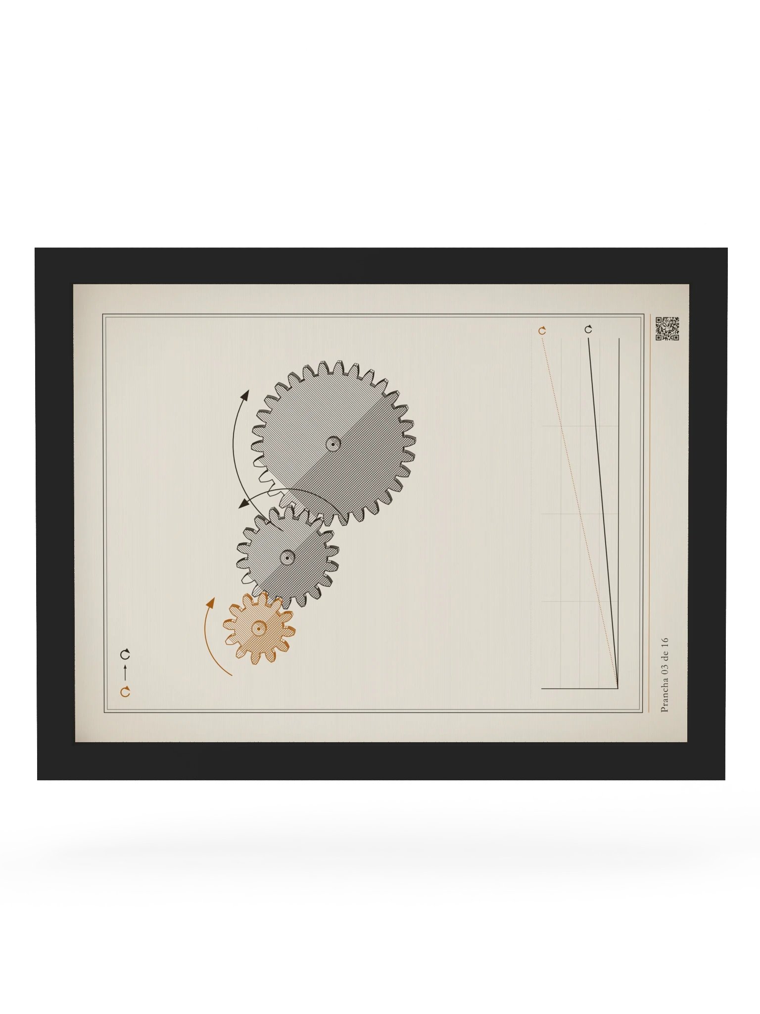 MOTION 03 · Trem de engrenagens · emoldurada product image (6)