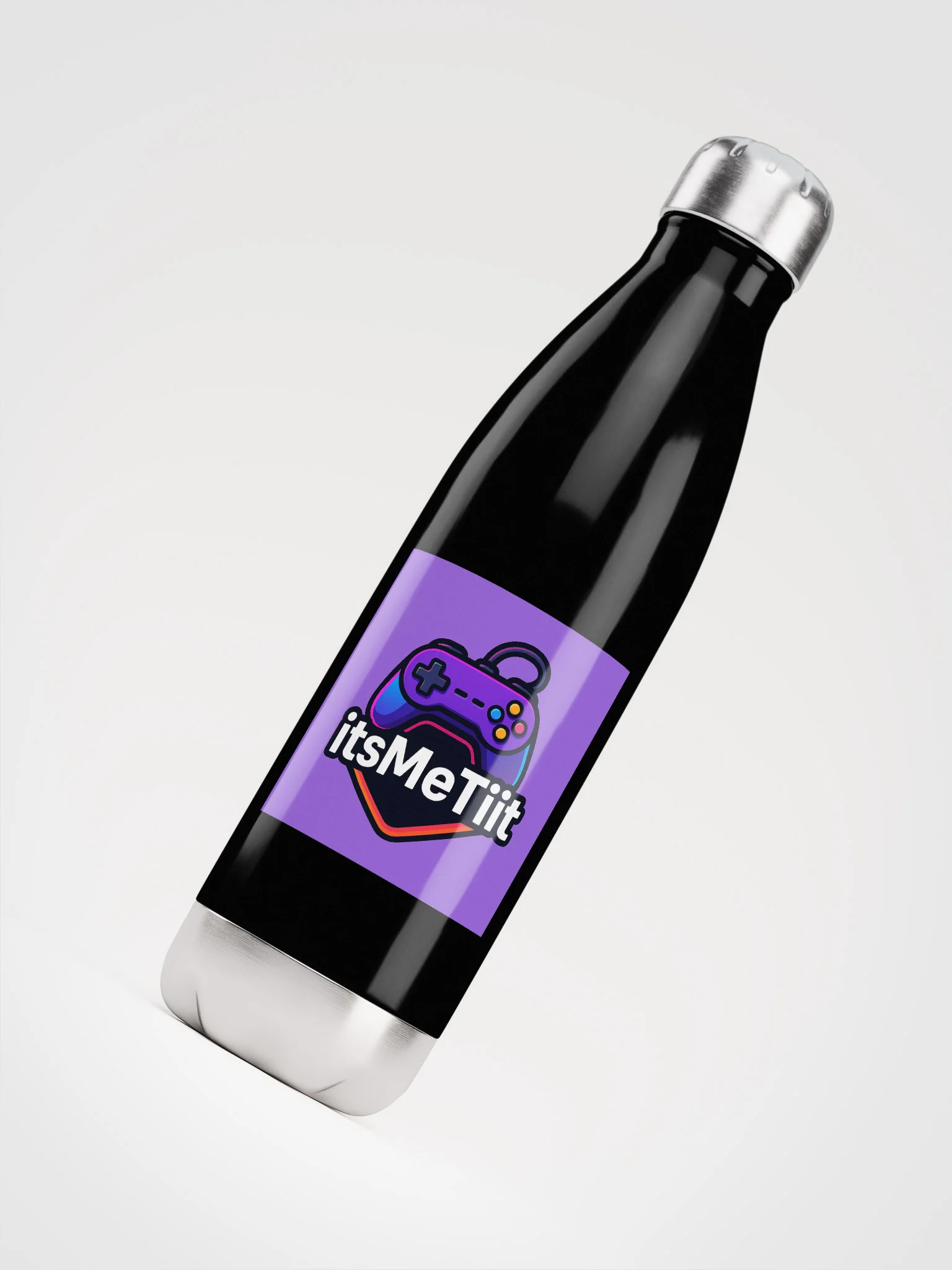 Gamer's Delight Stainless Steel Water Bottle product image (4)