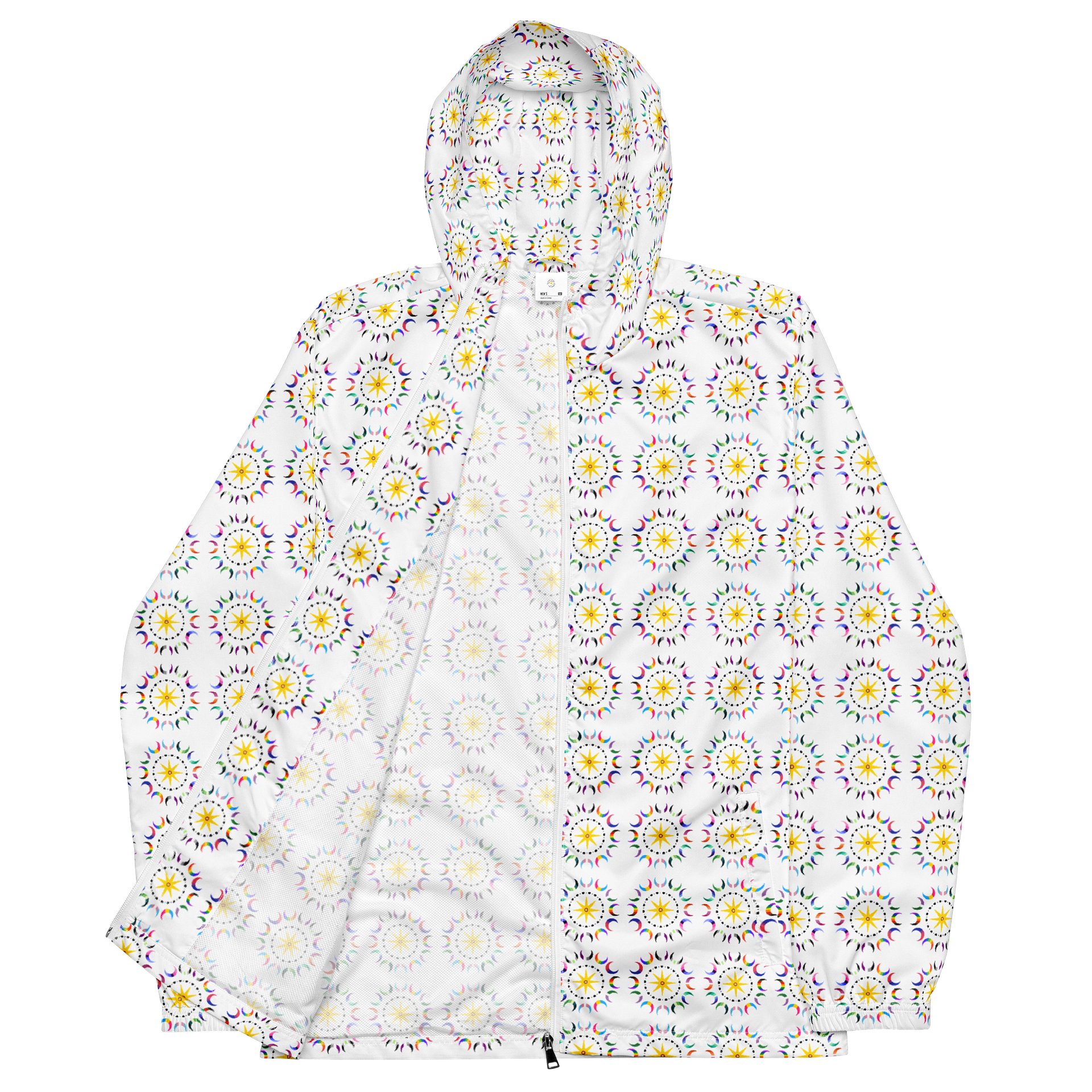 Symmetrical Sunburst Adventure Windbreaker product image (2)