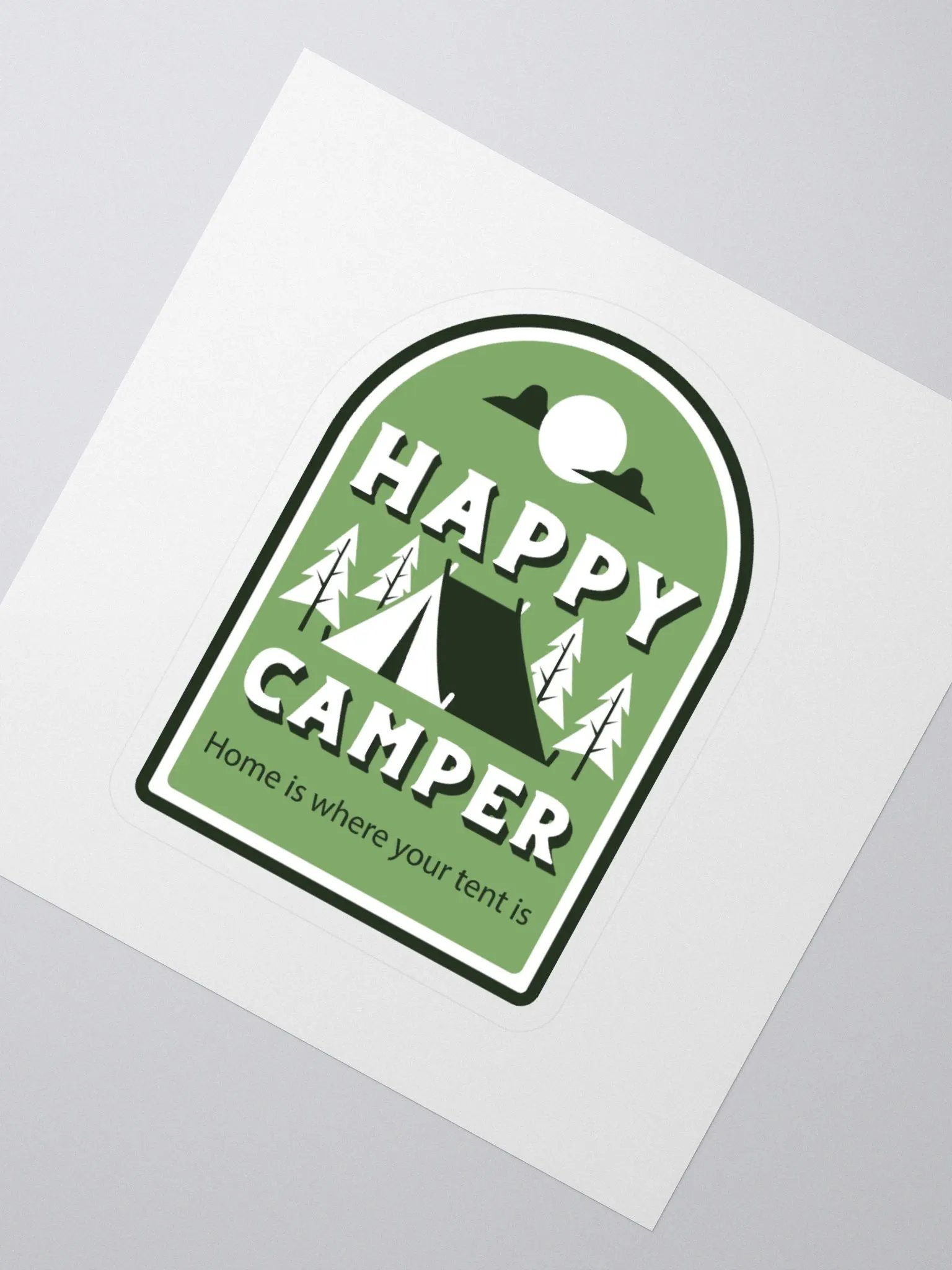Happy Camper - Sticker product image (2)