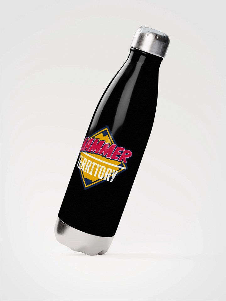 Yellow Infield Stainless Steel Water Bottle product image (2)