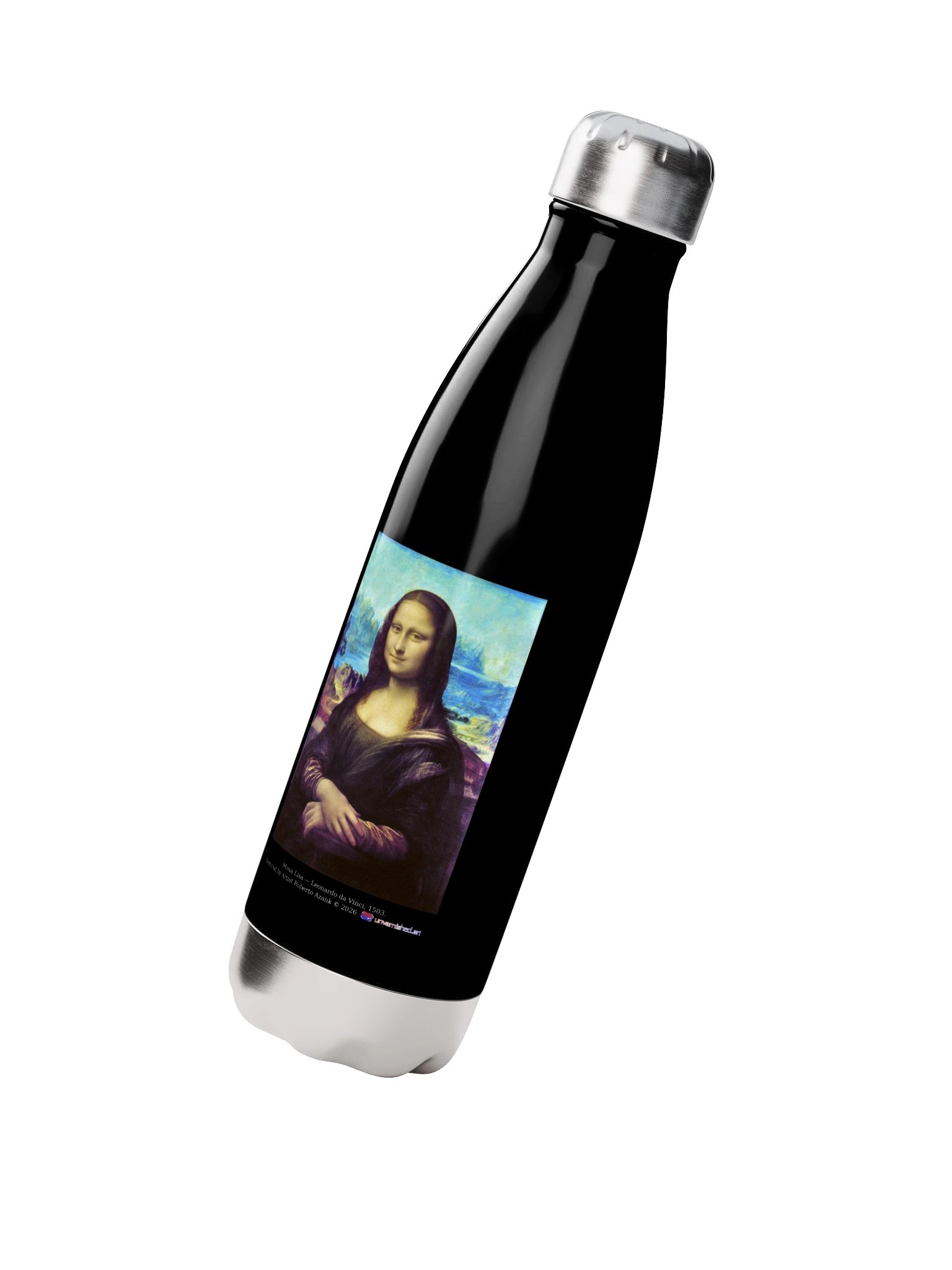Mona Lisa — Water Bottle product image (2)