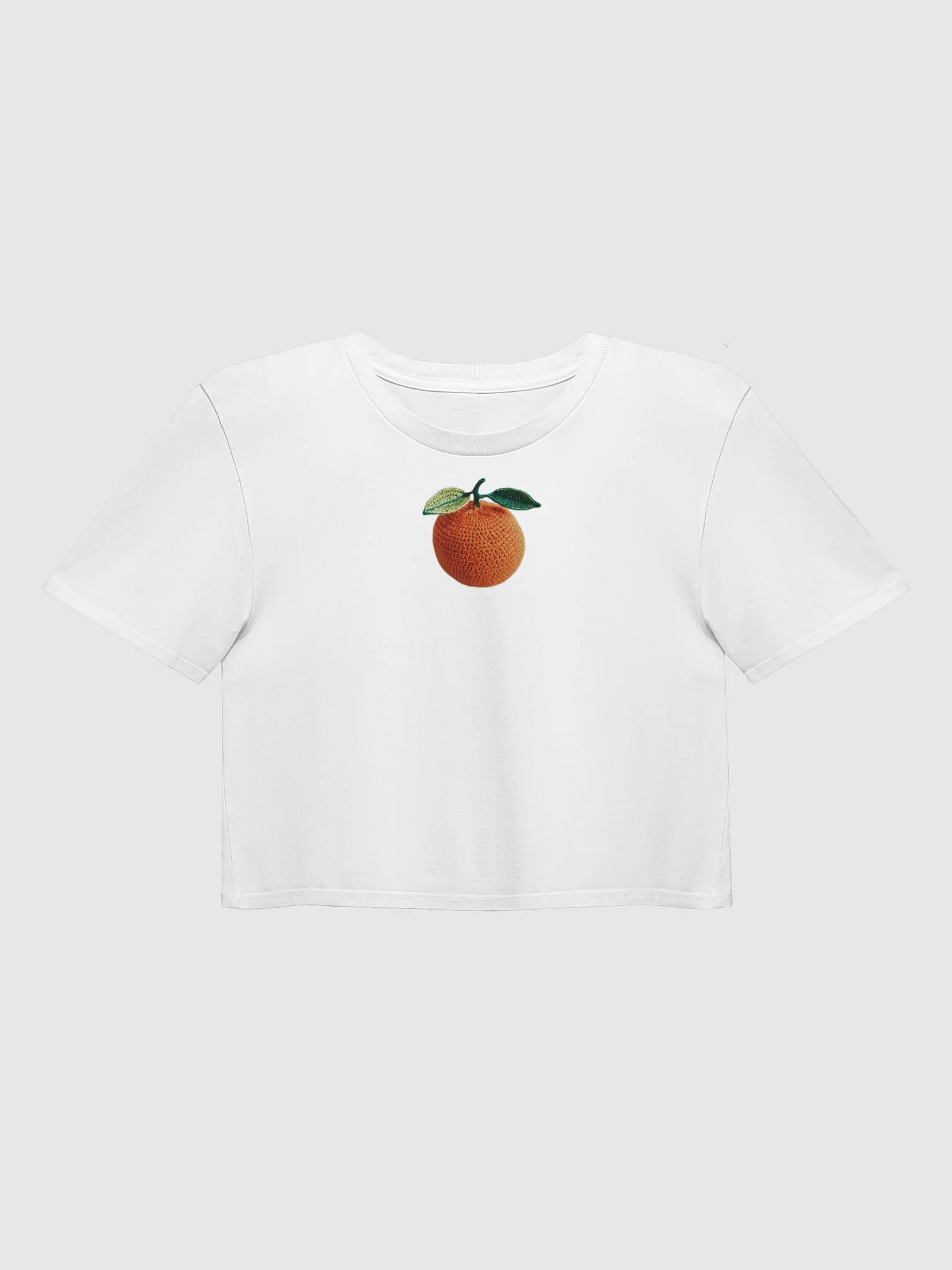 CozyAvocado Women's Premium Orange Crop Top #5 product image (1)