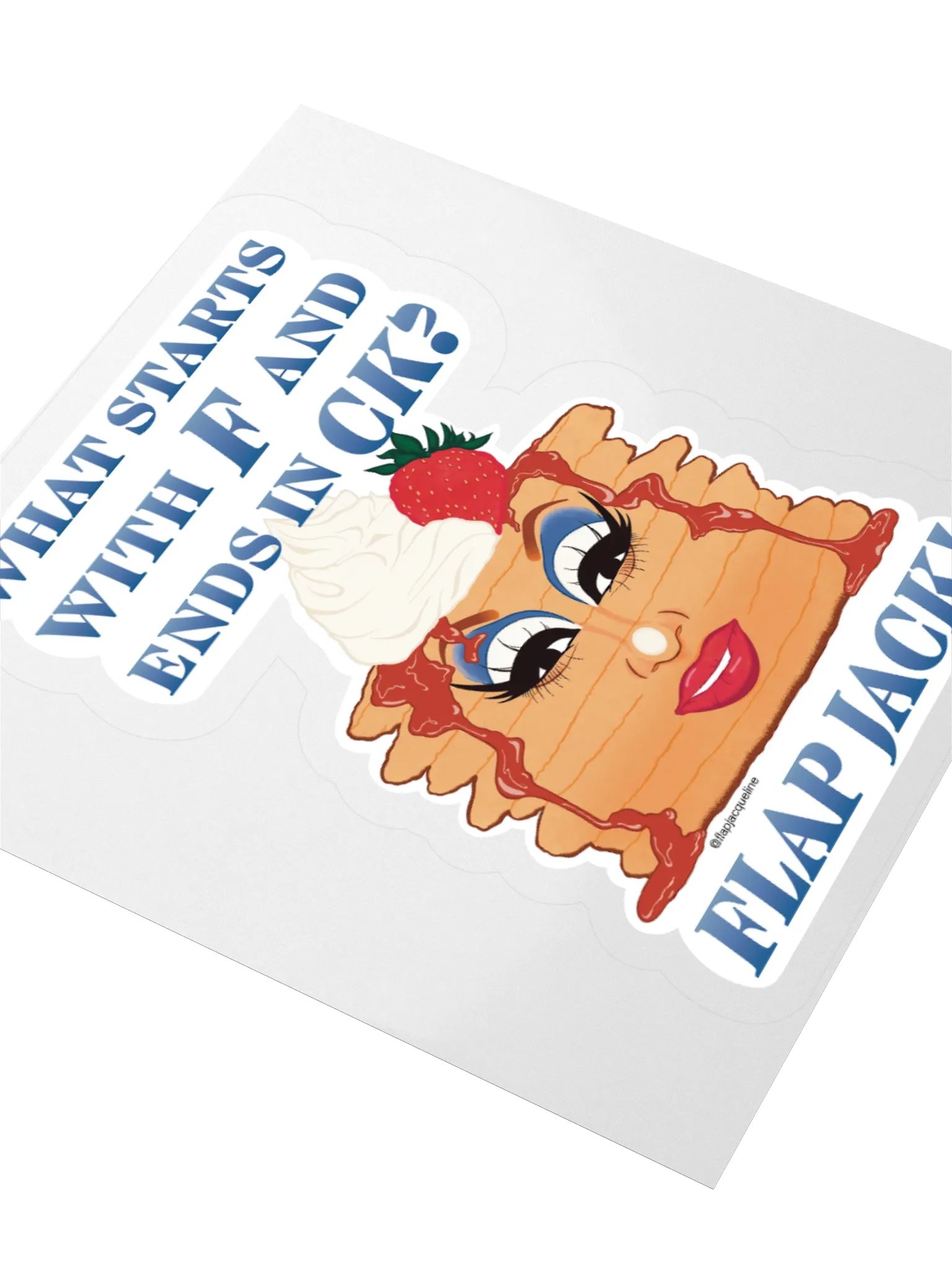 Flap Jack Catchphrase Sticker product image (3)